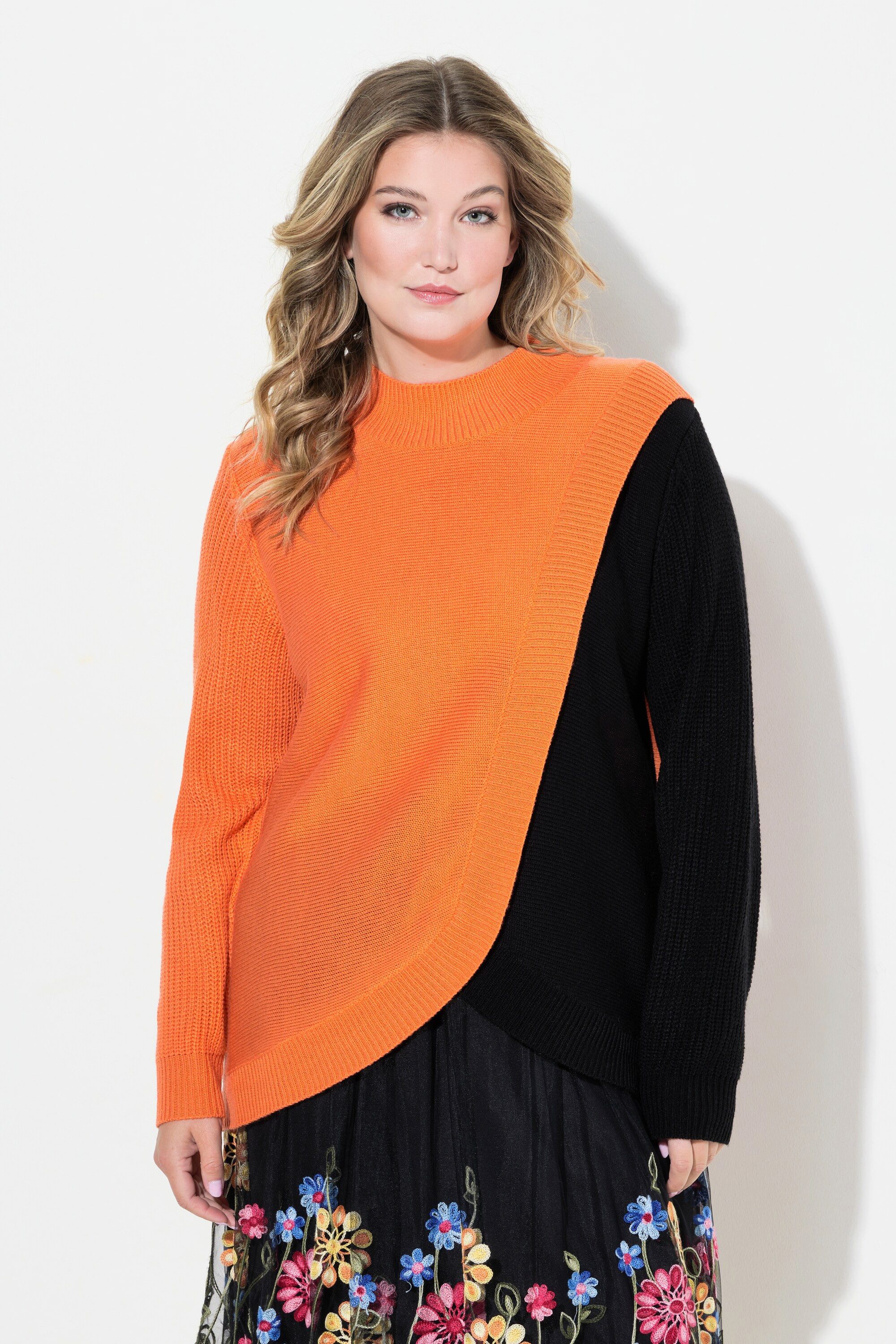 Strickpullover Pullver A-Line Colorblocking