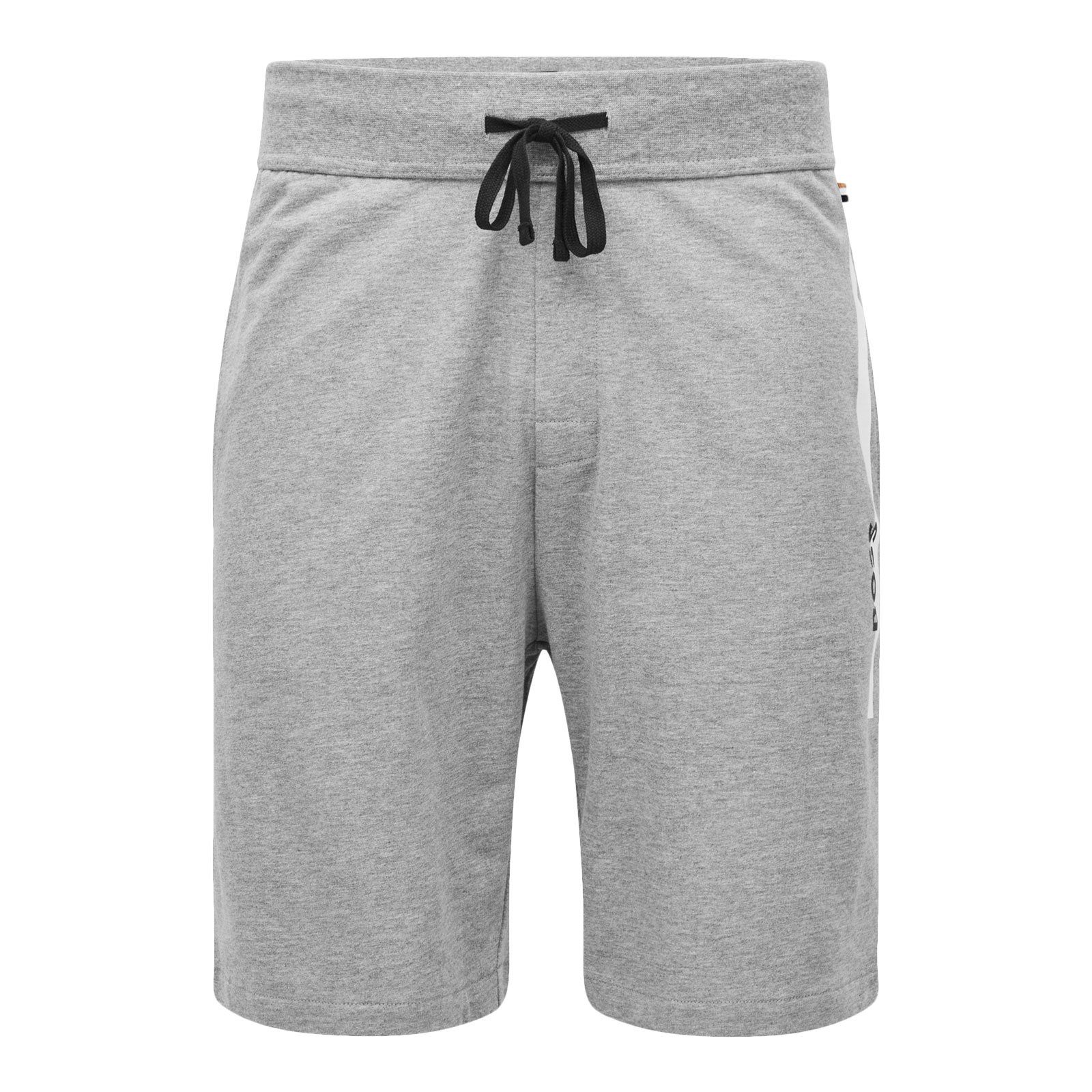BOSS Shorts Authentic Shorts mit kontrastfarbenen Streifen 033 medium grey