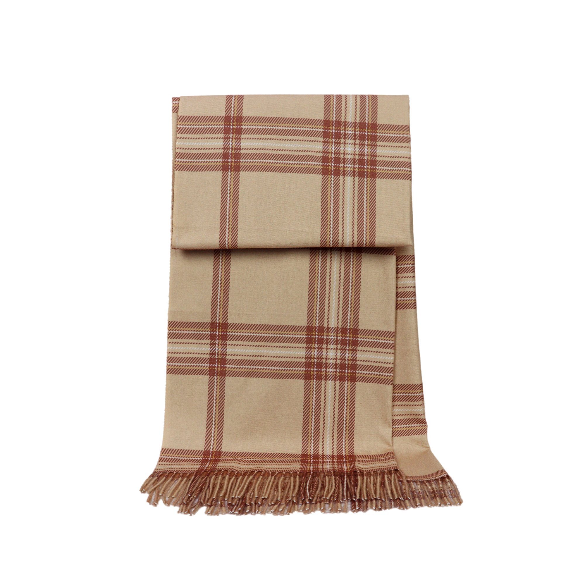 ZEBRO Modeschal Schal beige