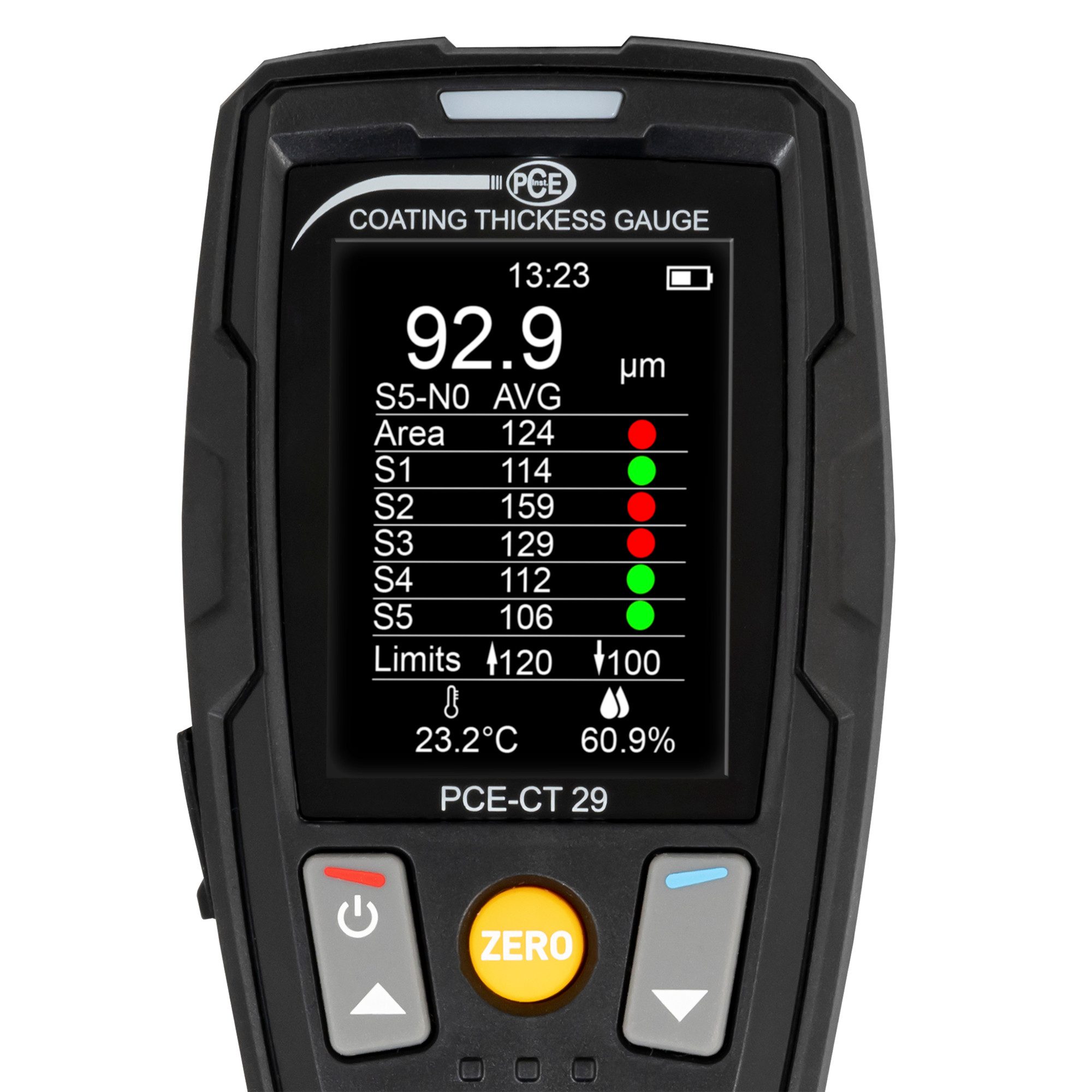 PCE Instruments Lackschichtenmessgerät PCE Instruments Schichtdickenmessgerät PCE-CT 29
