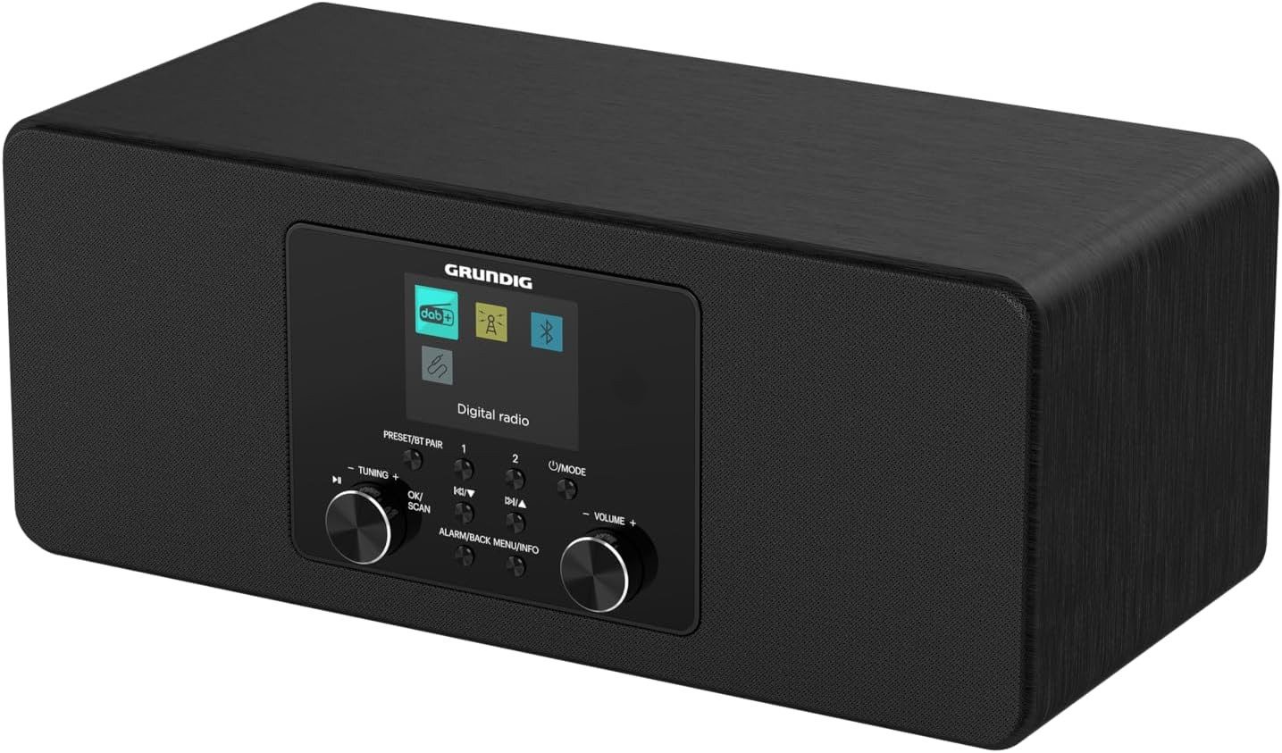 Grundig DTR 4600 2.0 DAB+ Radio (Digitalradio mit DAB+ und Mobilfunktion)