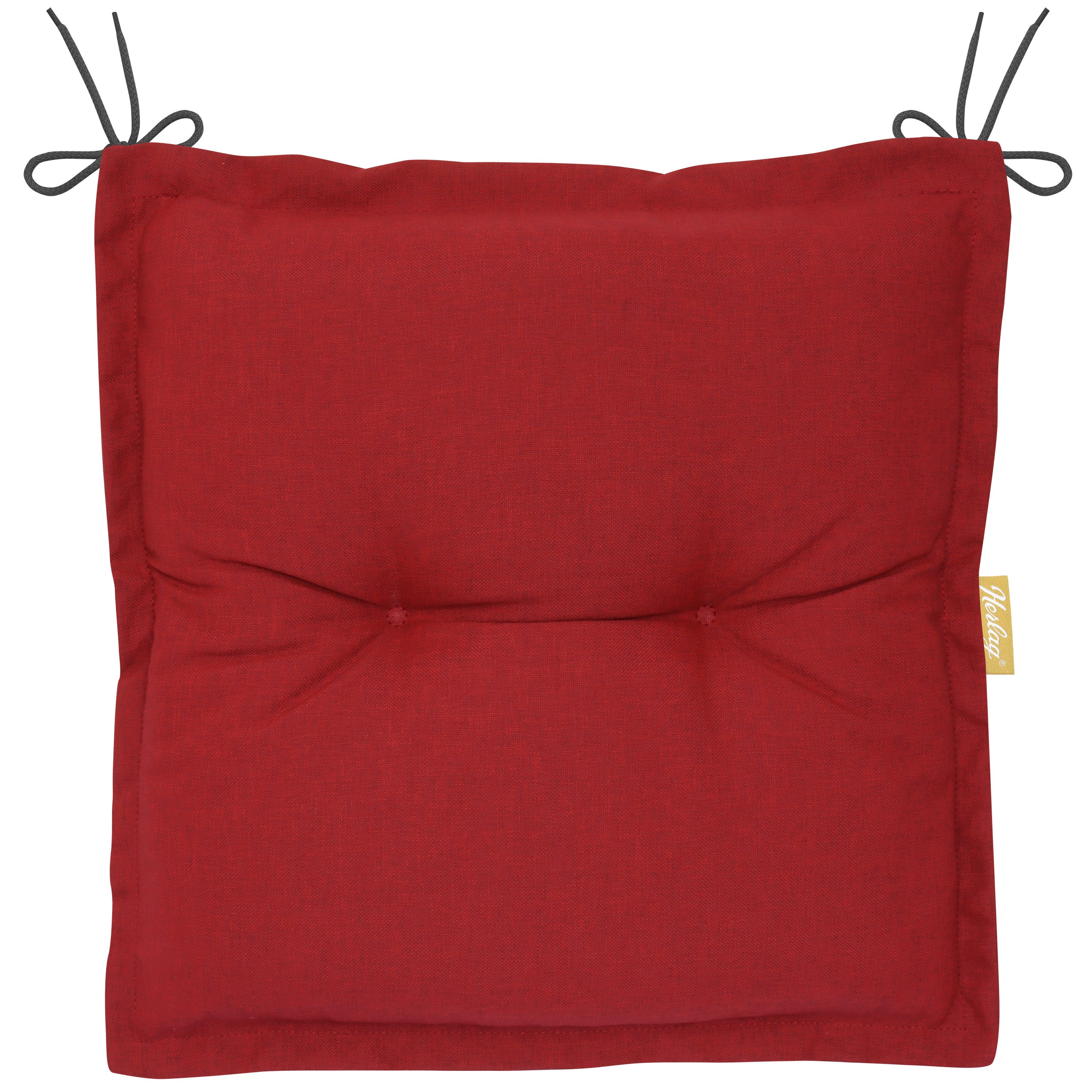 Herlag Hockerauflage Ava, SunGuard - extra dicke Sitzauflage, Rot