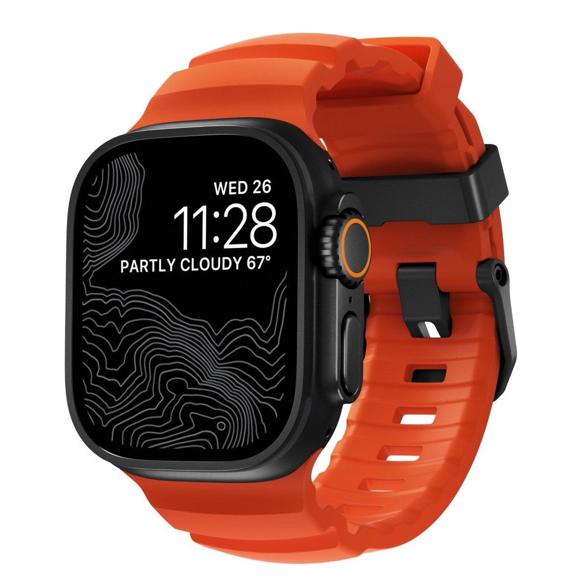 Nomad Wechselarmband Rocky Point Band, für Apple Watch, 42/44/45/49 mm
