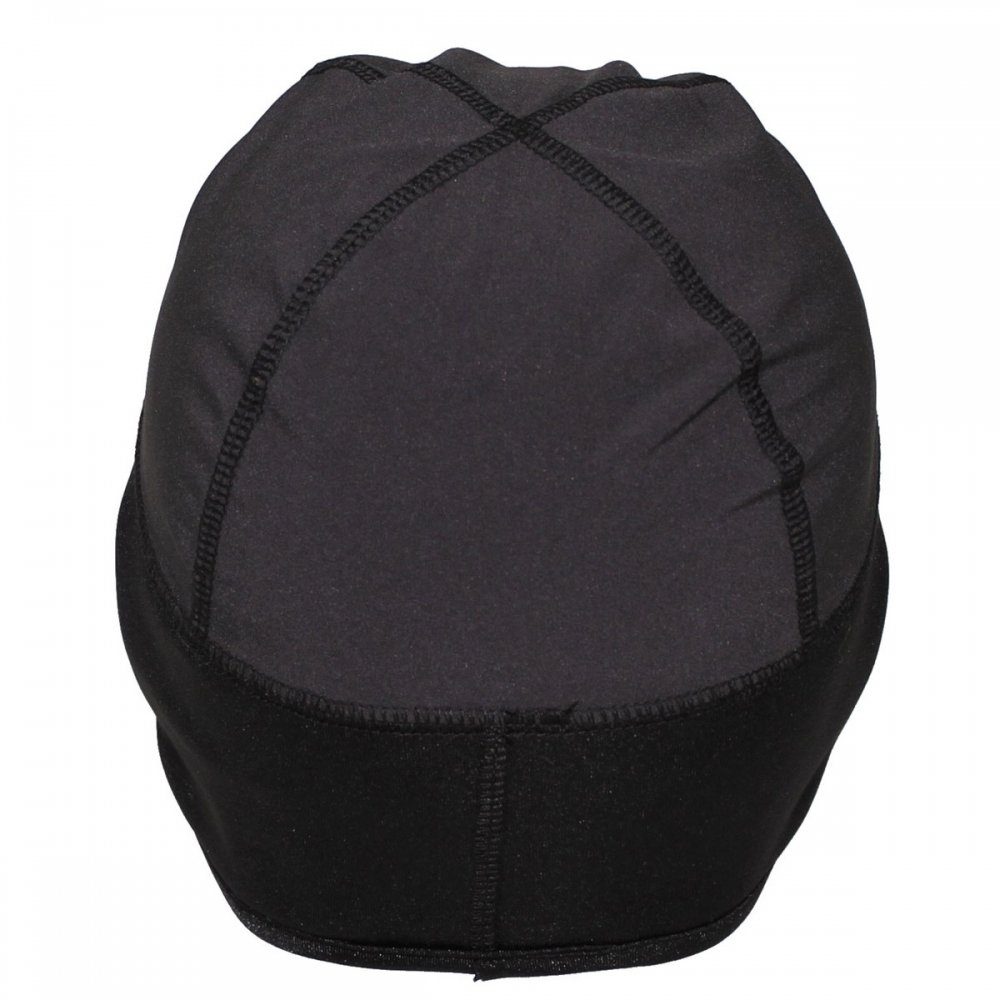 FoxOutdoor Beanie Mütze Softshell, schwarz, wasser-, winddicht Reflektorstreifen seitlich