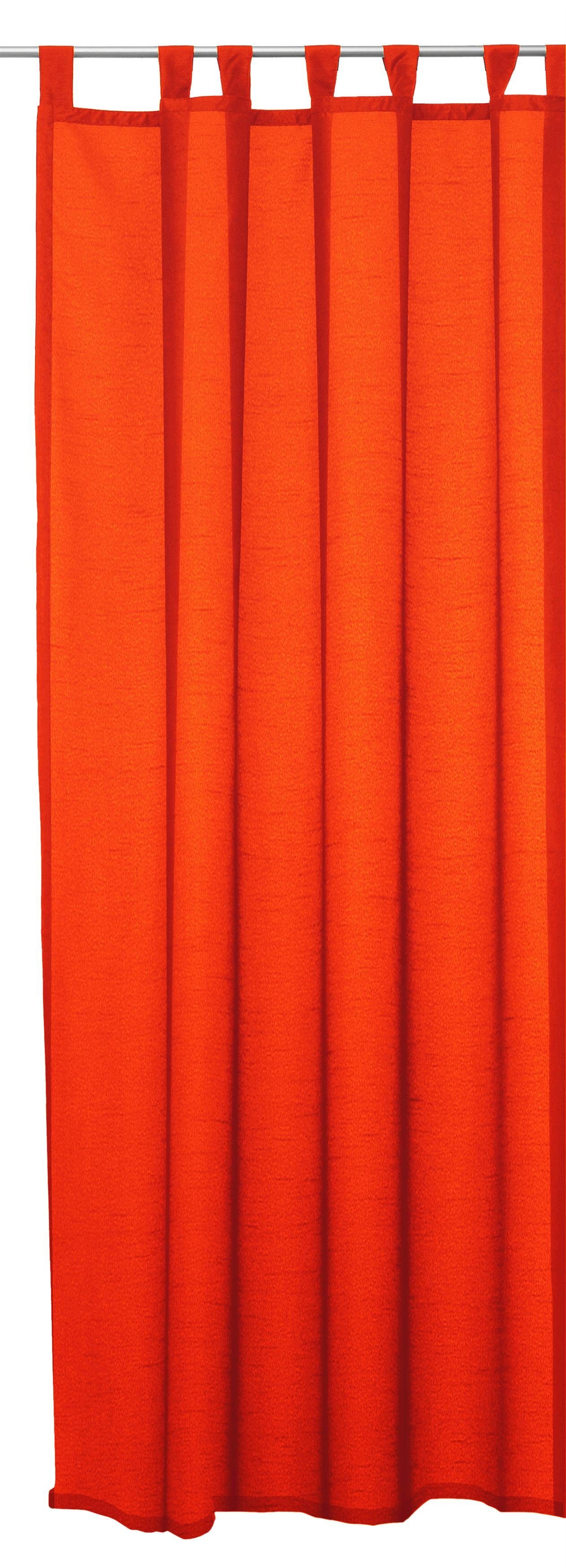 Haus und Deko Gardine Vorhang halbtransparent günstig online kaufen