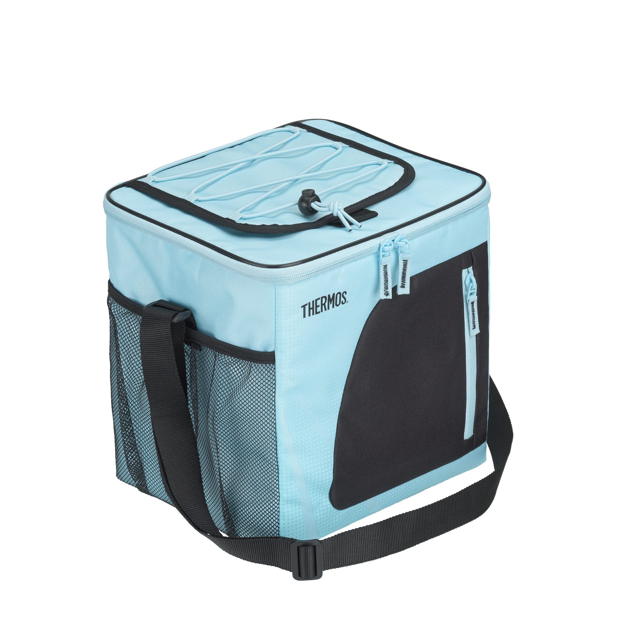 THERMOS Kühltasche ICON Cooler mit praktischen Tragenetzen, 15 l, IsoTec Premium-Schichtisolierung, verstellbarer Tragegurt