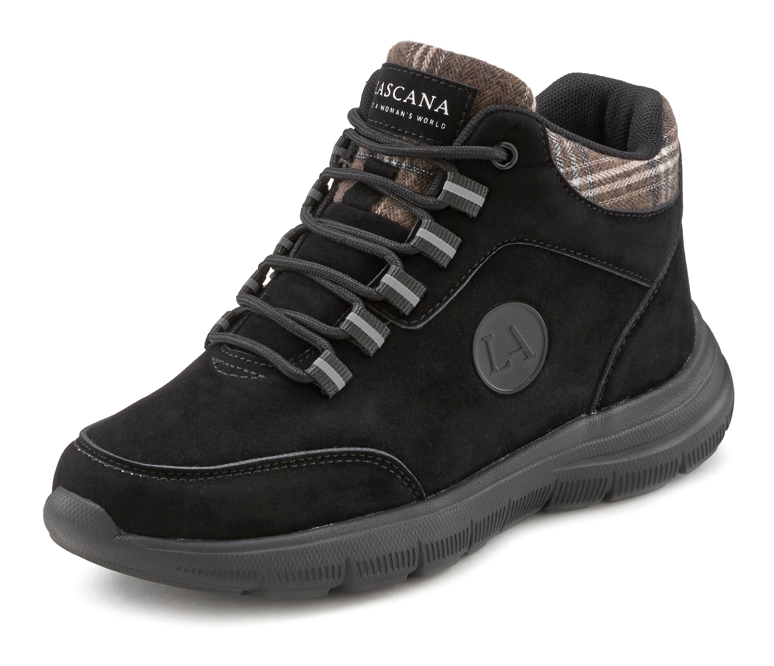 LASCANA Sneaker, mit leichter Sohle, Outdoorschuhe,Freizeitschuhe,Trekking günstig online kaufen