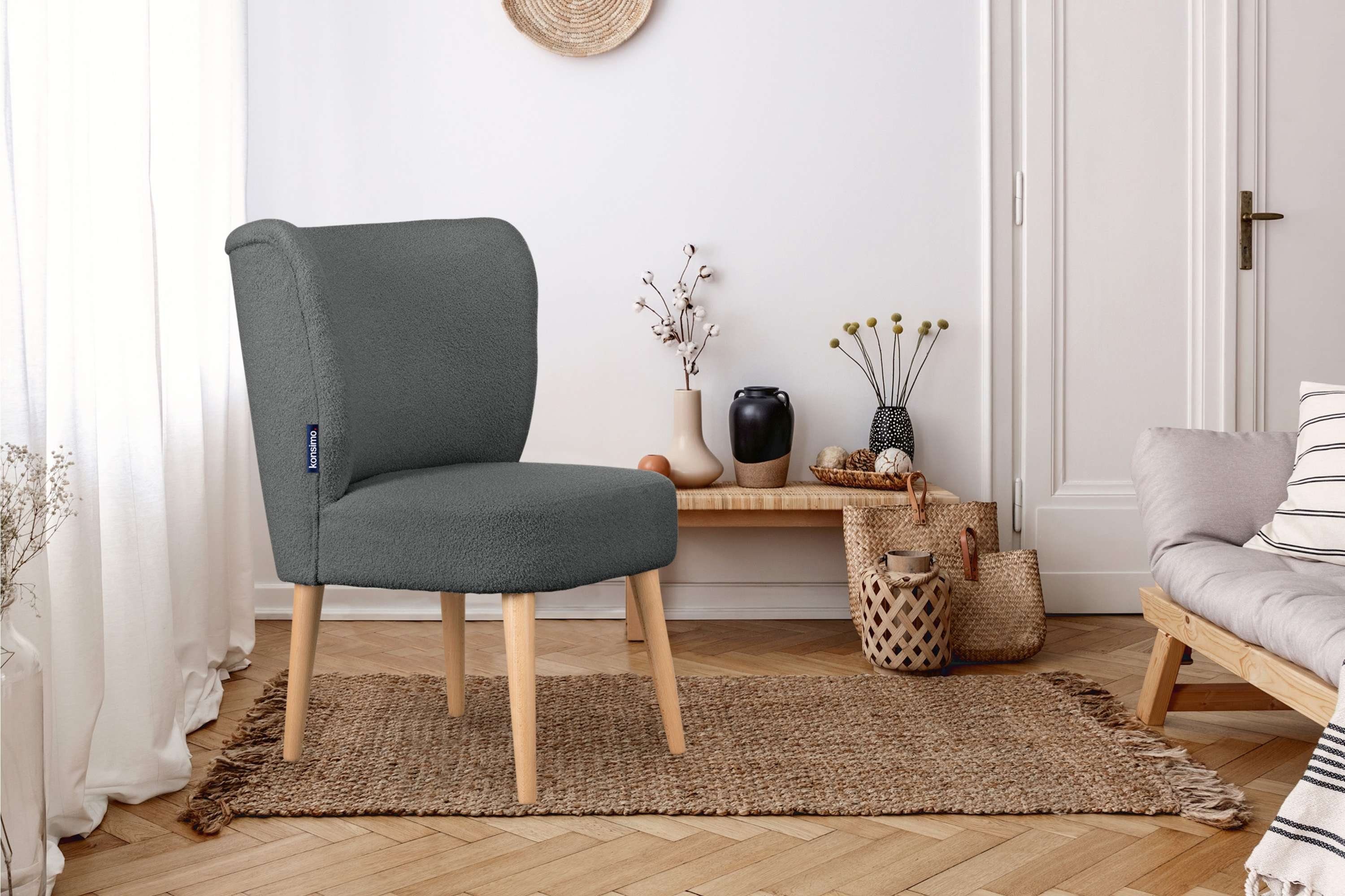 KONSIMO® Cocktailsessel APPA Sessel, auf hohen günstig online kaufen