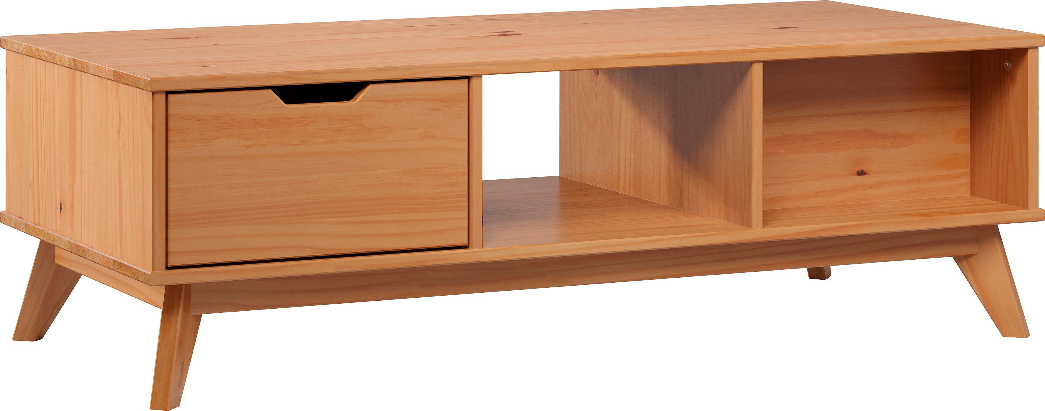 INTER-FURN Couchtisch Scandik, praktisch und aus massiver Kiefer