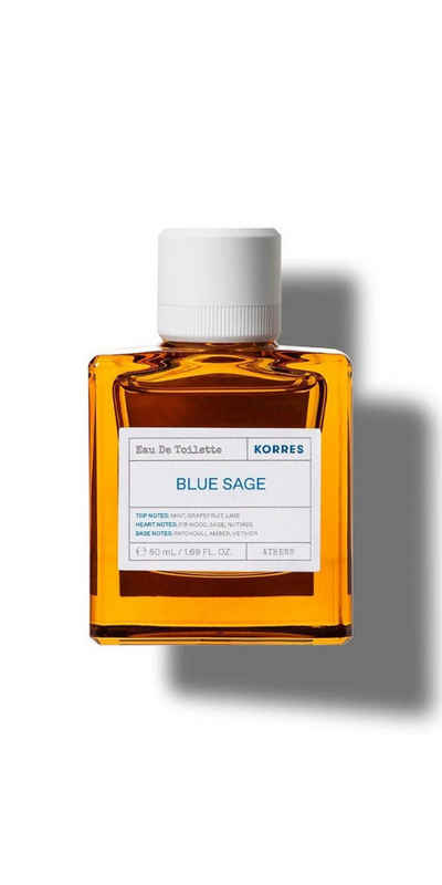 Korres Eau de Toilette Blue Sage 50ml, Fougére, Zitrisch, Holzig