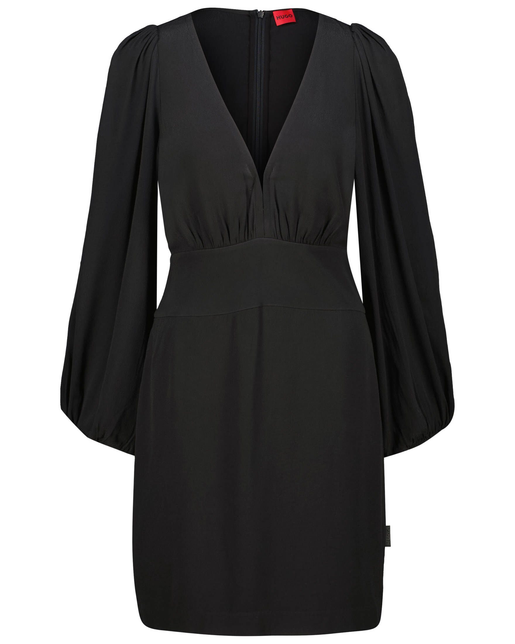 (001) Damen Kleid Minikleid (1-tlg) Schwarz HUGO KURALAGA-1