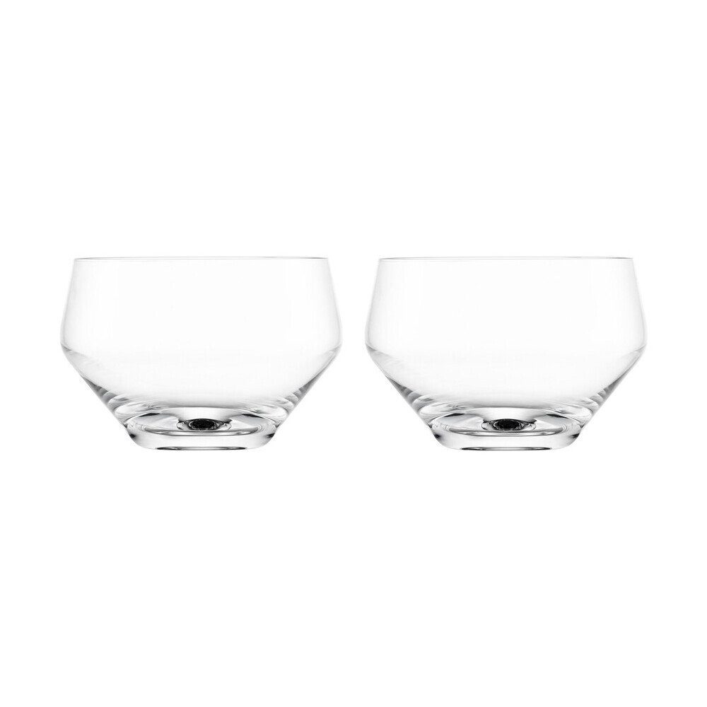 Zwiesel Glas Champagnerglas Début Bowl 2er-Set mit Moussierpunkt, 2-tlg., Tritan®-Kristallglas, Début Bowl, 2-tlg., Ø9,2cm, Tritan®-Kristallglas, klar