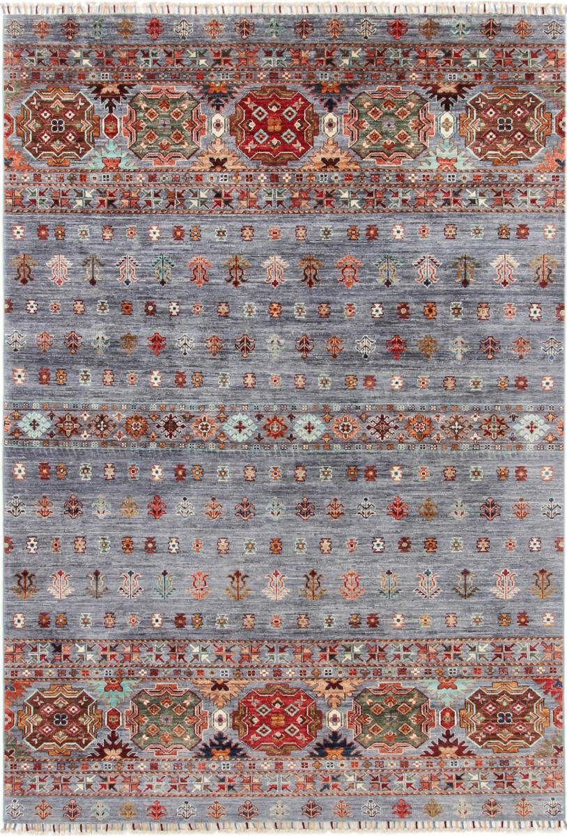 Orientteppich Arijana Shaal 172x252 Handgeknüpfter Orientteppich, Nain Trading, rechteckig, Höhe: 5 mm