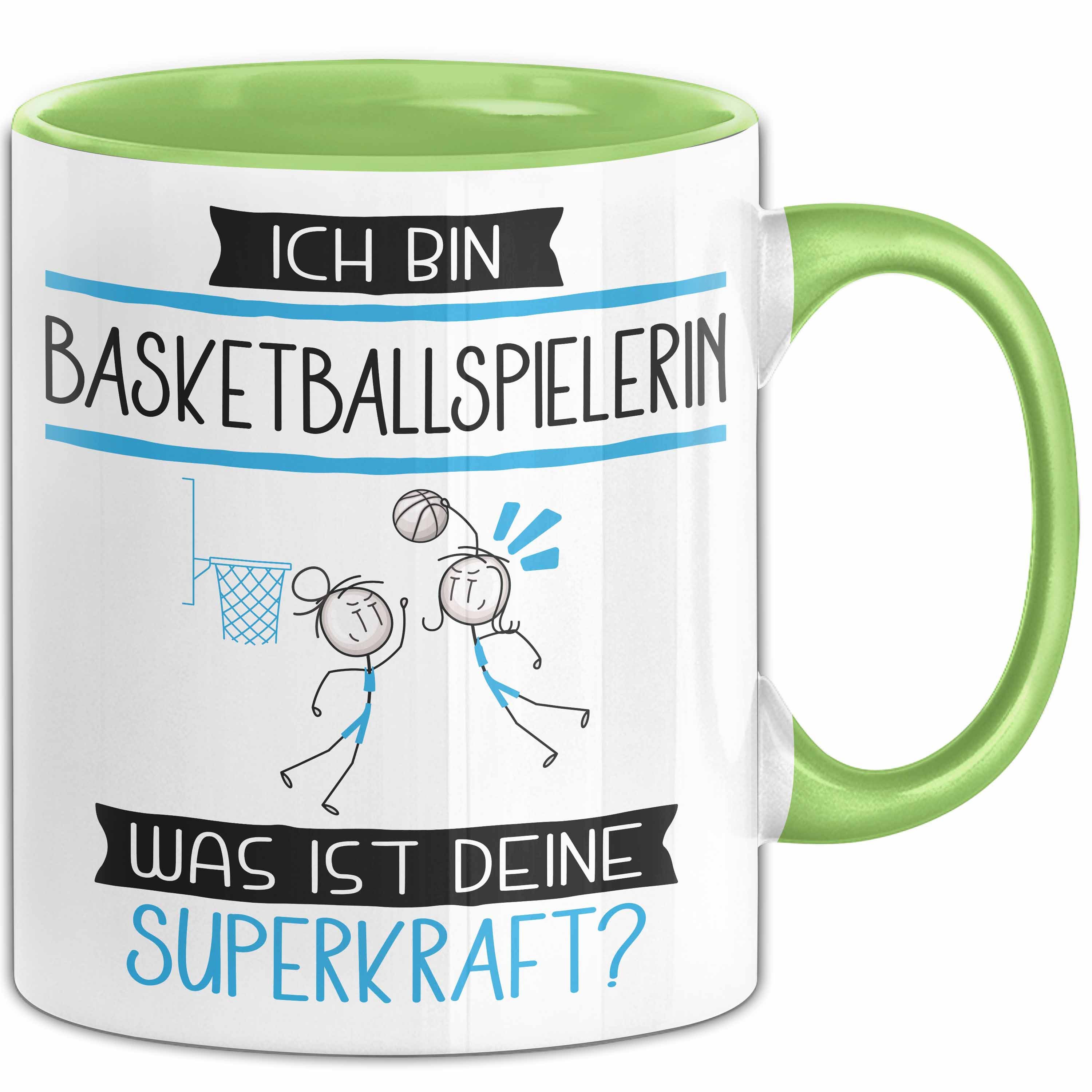 Trendation Tasse Basketballspielerin Geschenk Tasse Ich Bin Basketballspielerin Was I