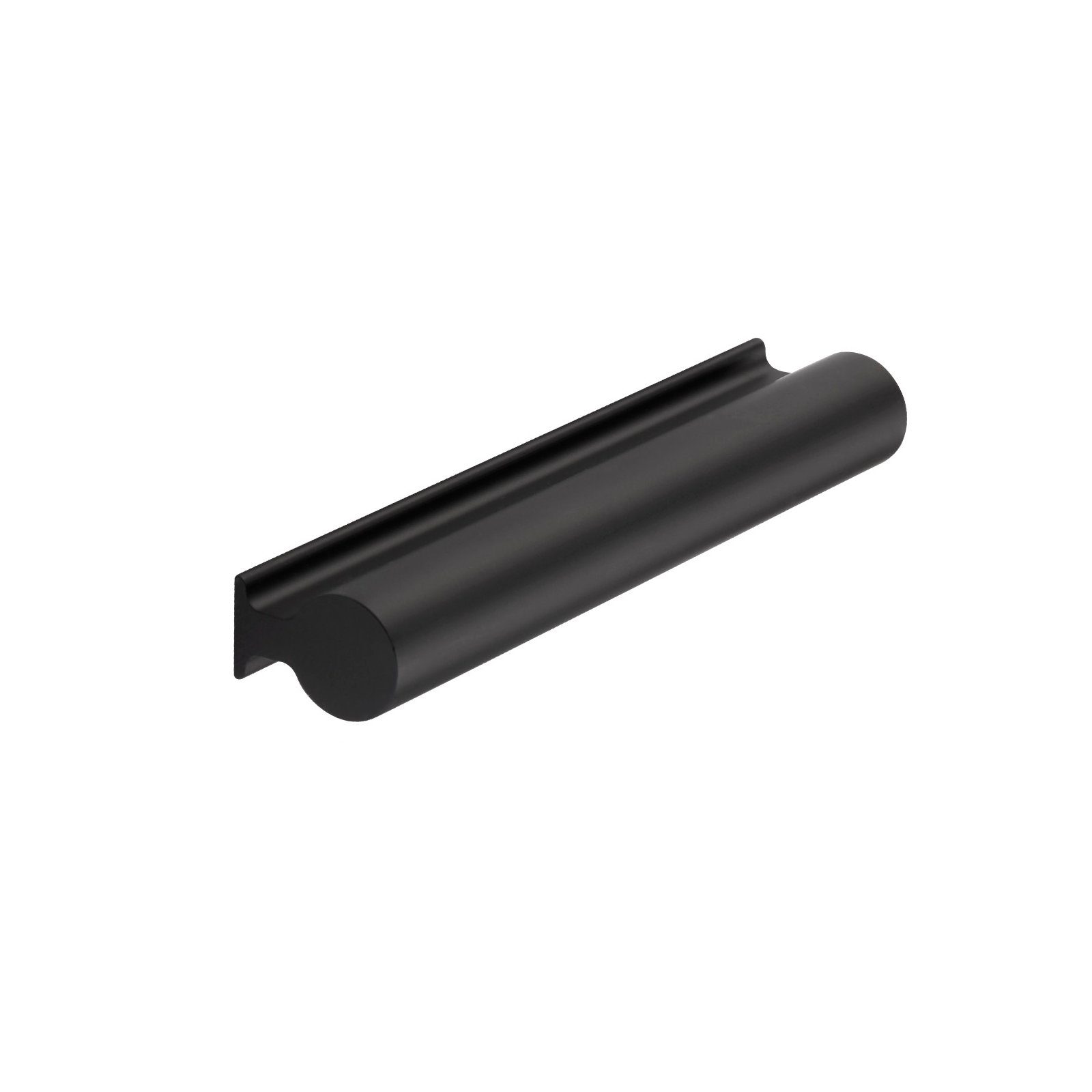 SO-TECH® Möbelgriff Griffleiste HELSING, Aluminium, Lochabstand 96 - 320 mm, Lochabstand 32 mm schwarz eloxiert - inkl. Schrauben