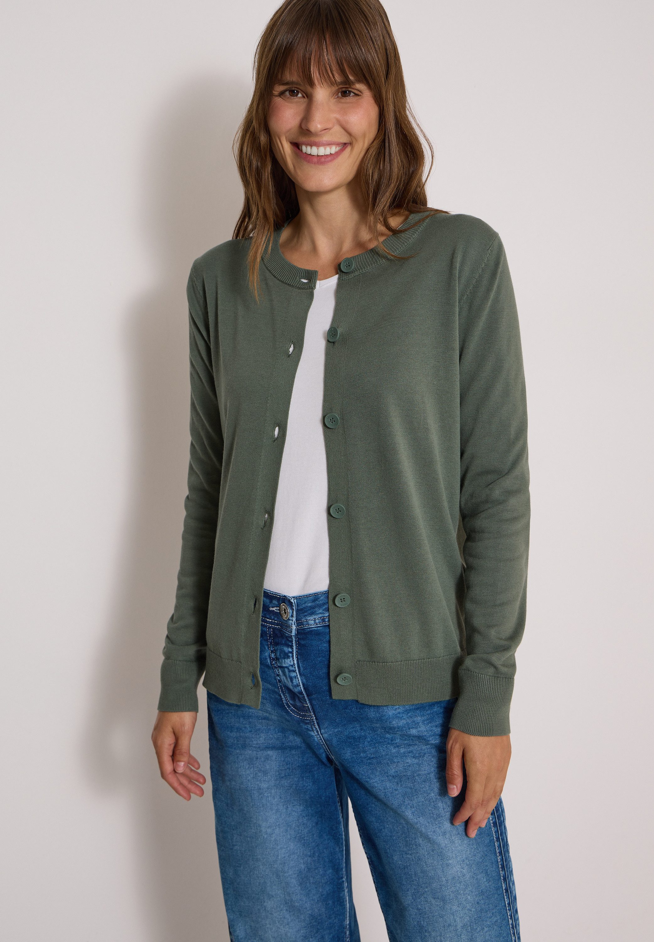 CECIL Cardigan mit Knopfleiste