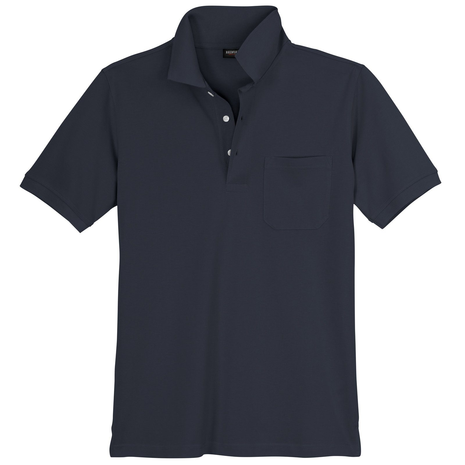 redfield Poloshirt Piqué Poloshirt Übergröße dunkelblau günstig online kaufen