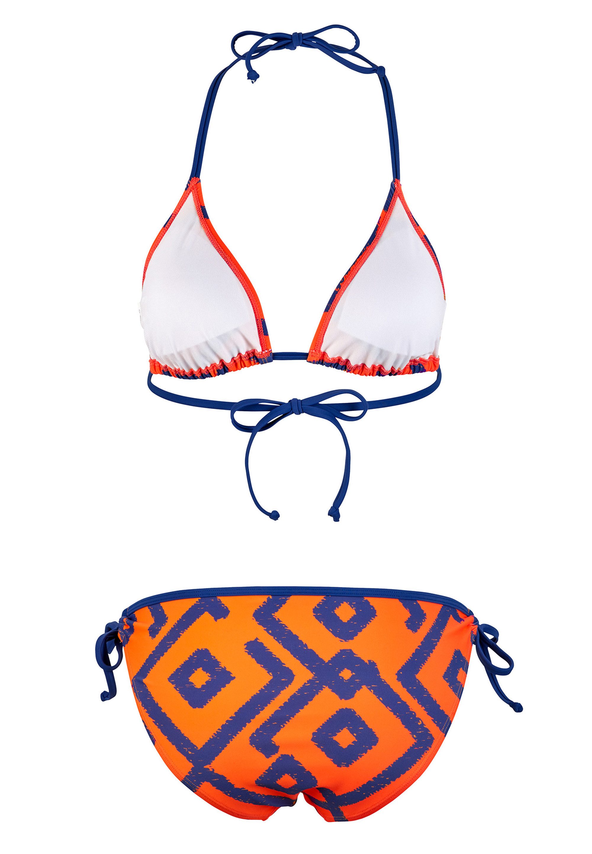 Beco Beermann Triangel-Bikini-Top Inka Graphic (2-St), im Boho-Style