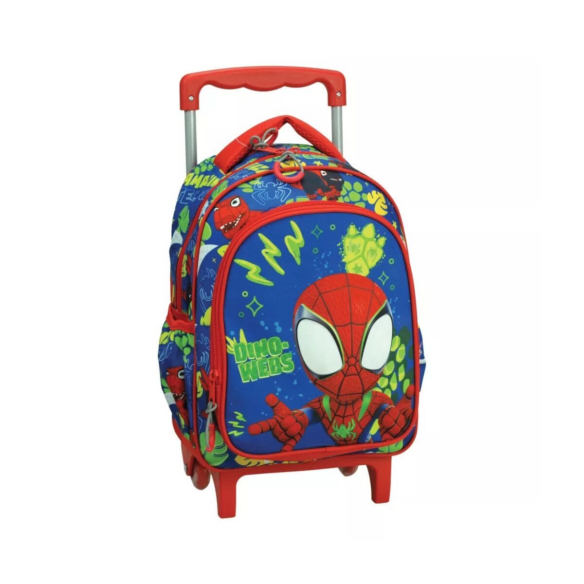 Spiderman Kinderrucksack Spiderman Spidey Dino-Webs rollender Kindergartenrucksack, (1-tlg)