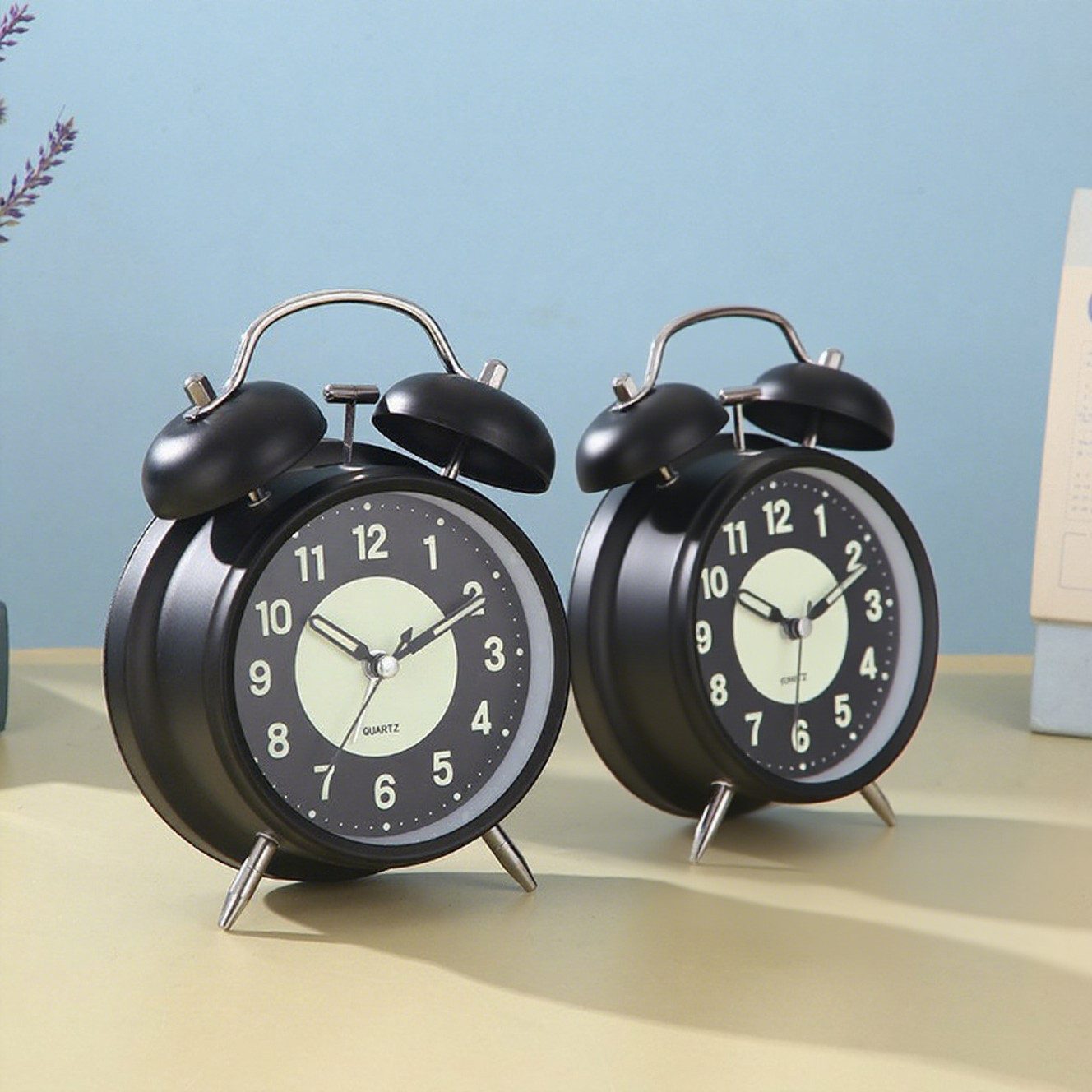 BlingBin Wecker Lautloser Wecker Analog Ohne günstig online kaufen