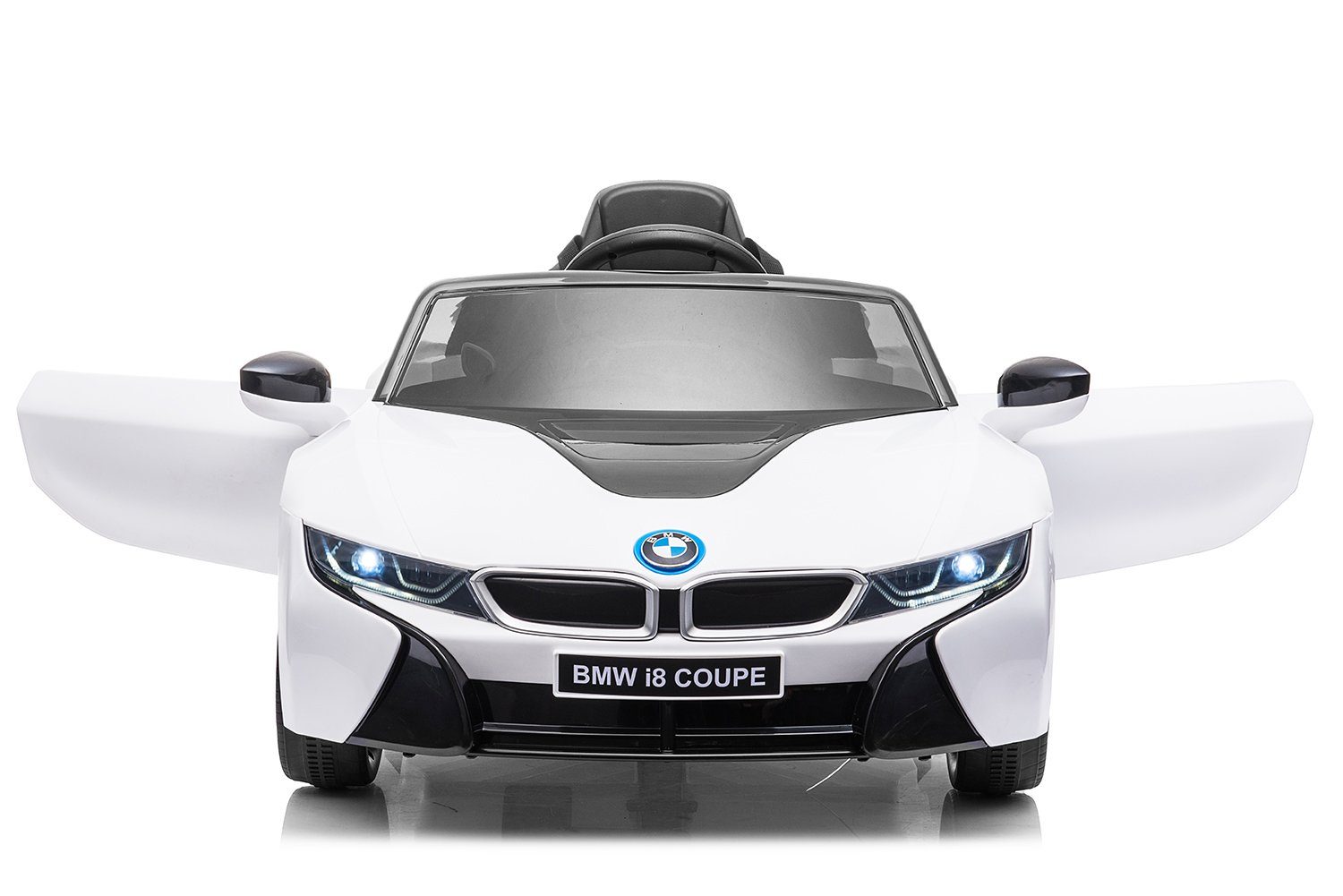 Kinder Elektro Auto BMW I8 Kinderfahrzeug Spielzeug Weiß BMW i8 