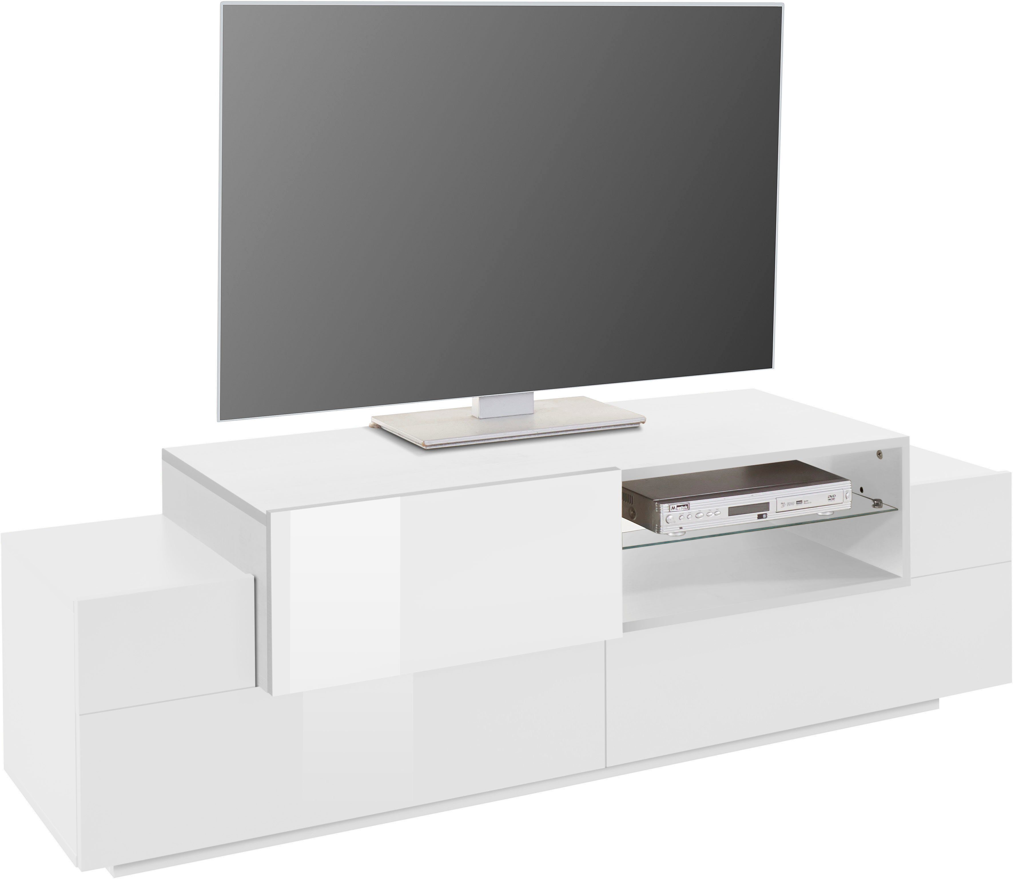 INOSIGN Lowboard Coro,Lowboard,TV-Kommode,TV-Möbel,TV-Bank, mit 2 Klappen, günstig online kaufen
