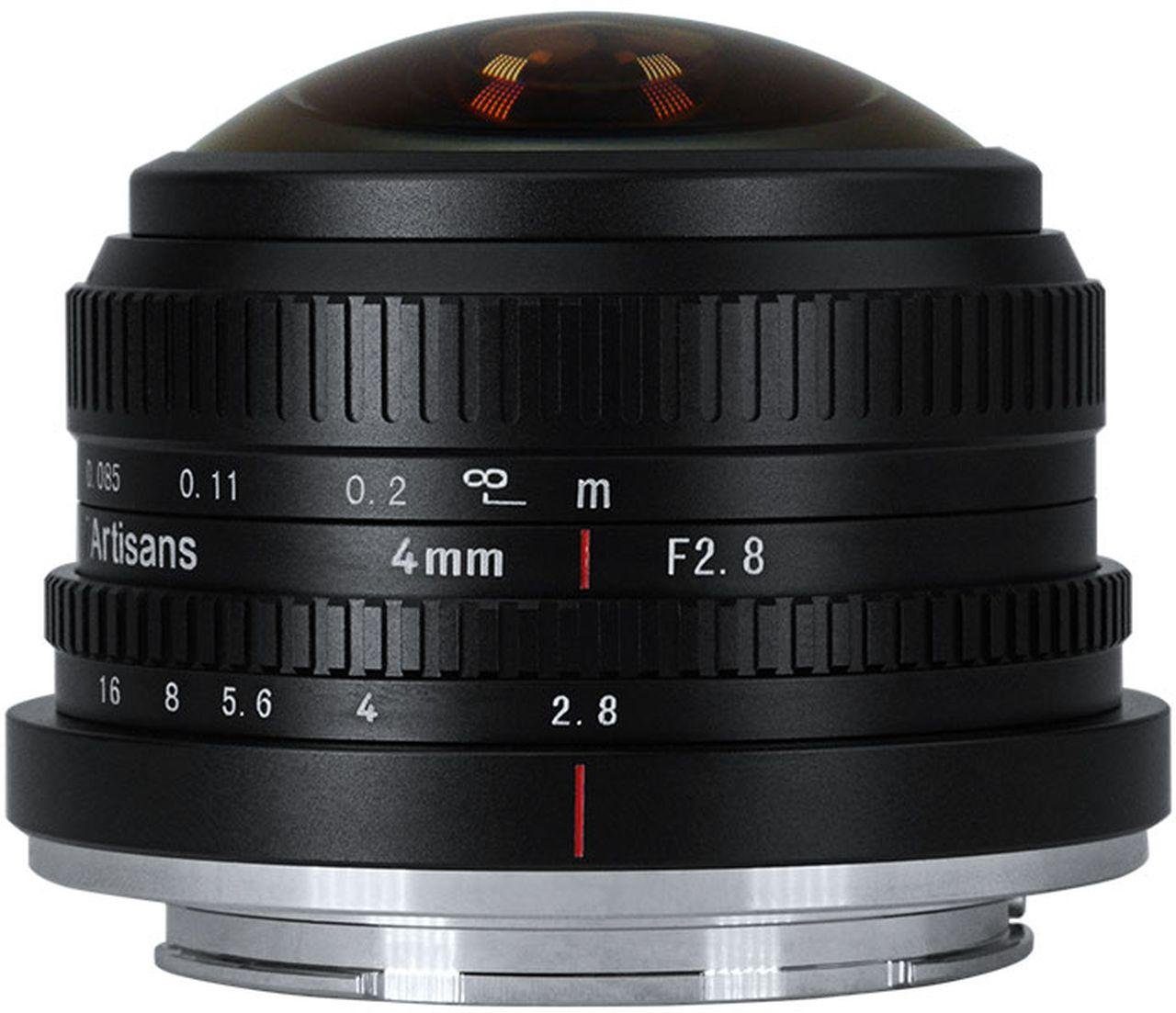 7Artisans 4mm f2,8 Fisheye Sony E Zoomobjektiv