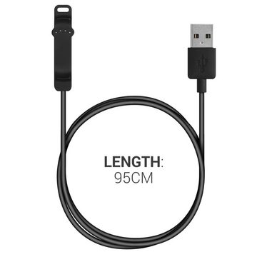 kwmobile USB Ladekabel für Polar Unite - Charger Elektro-Kabel, USB Lade Kabel für Polar Unite - Charger