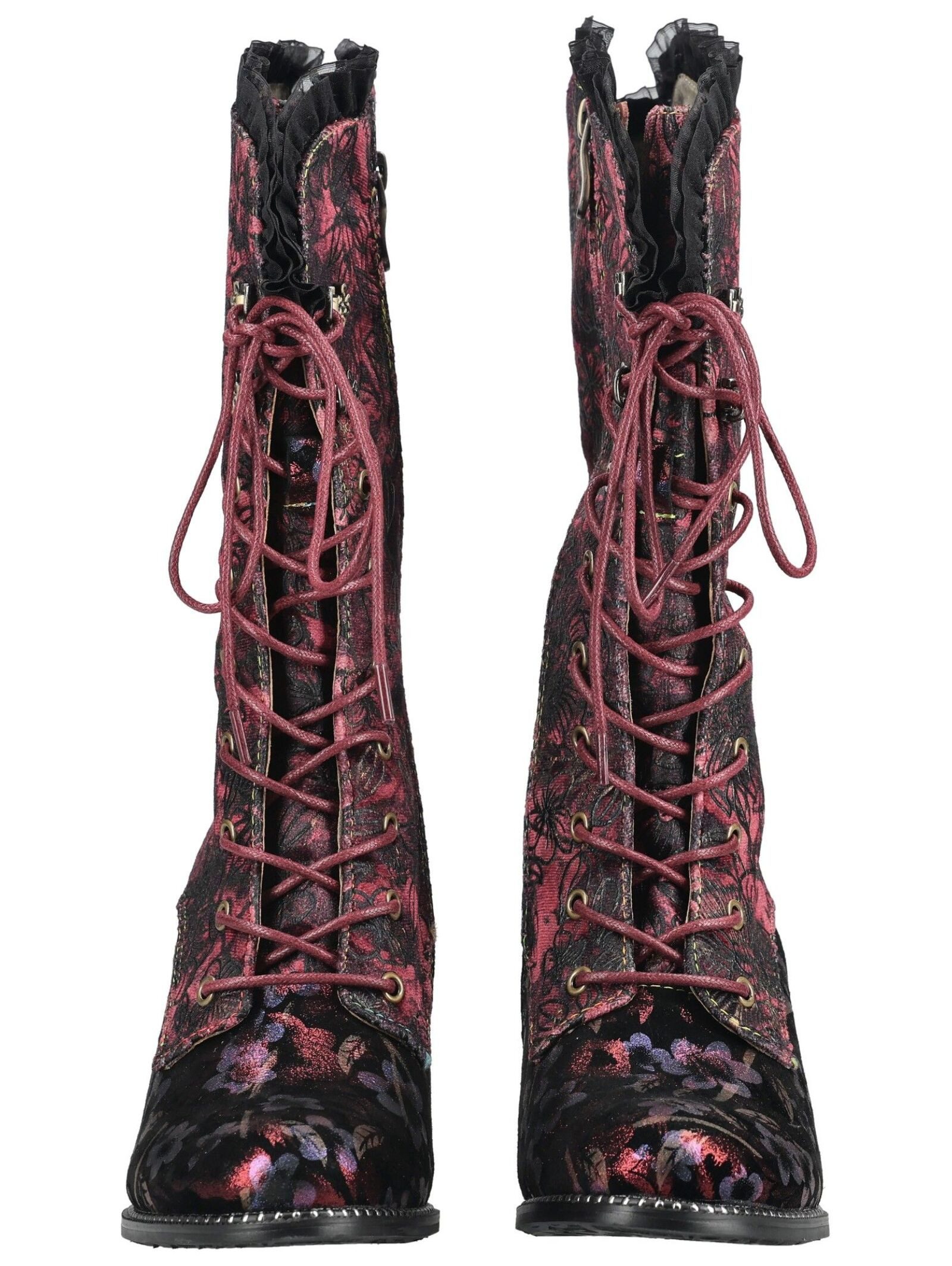 LAURA VITA LAURA VITA Stiefel Leder/Textil High-Heel-Stiefel