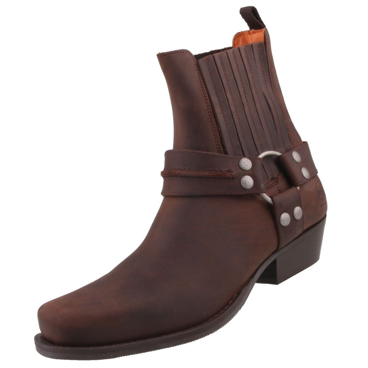 Dockers by Gerli 170102-NOS Stiefelette Biker-Boots mit dekorativem Stiefelband