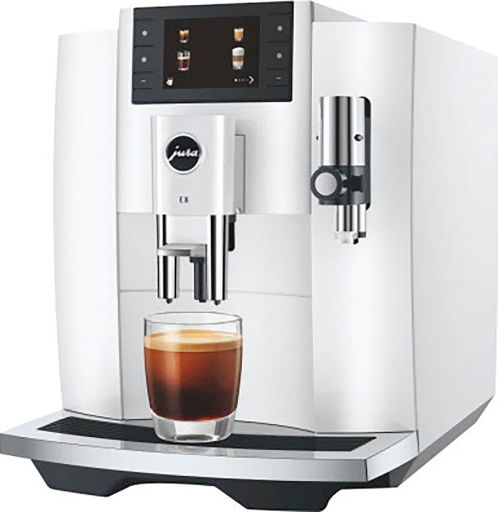 JURA Kaffeevollautomat 15585 E8 Piano White (EC)