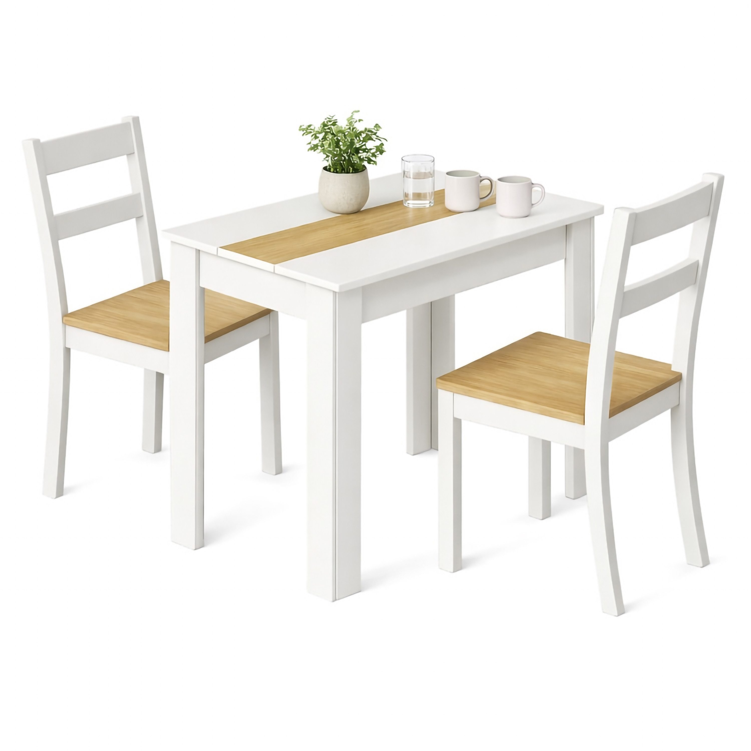 VCM Esstisch Esstisch Küchentisch B. 80 x T. 50 cm Disalo