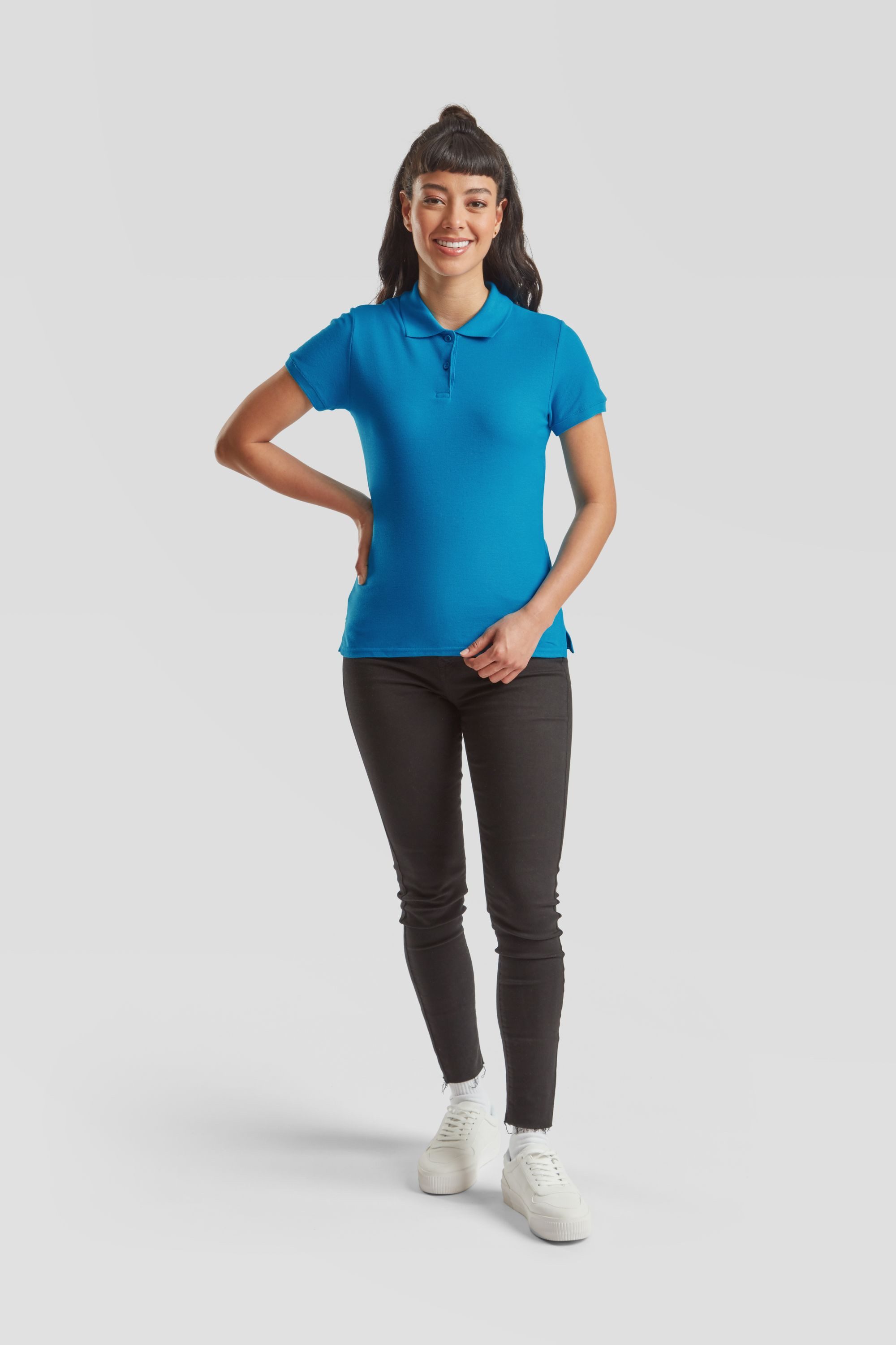 Fruit of the Loom Poloshirt Fruit of the Loom Premium Polo Lady-Fit günstig online kaufen