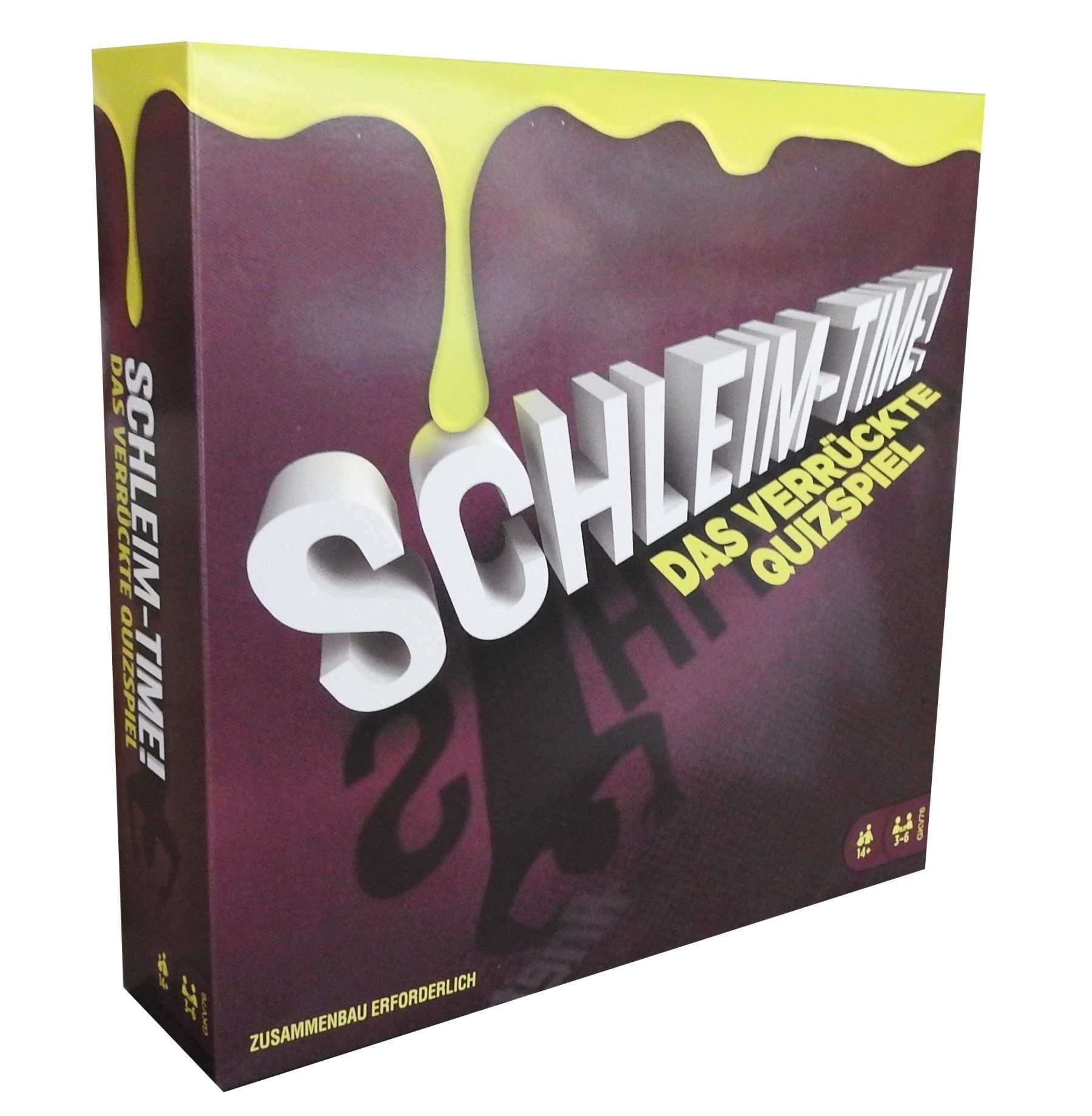 Mattel games Spielesammlung, Quizspiel Schleim-Time, Gesellschaftsspiel Schleimspiel Slime Quiz Spiel