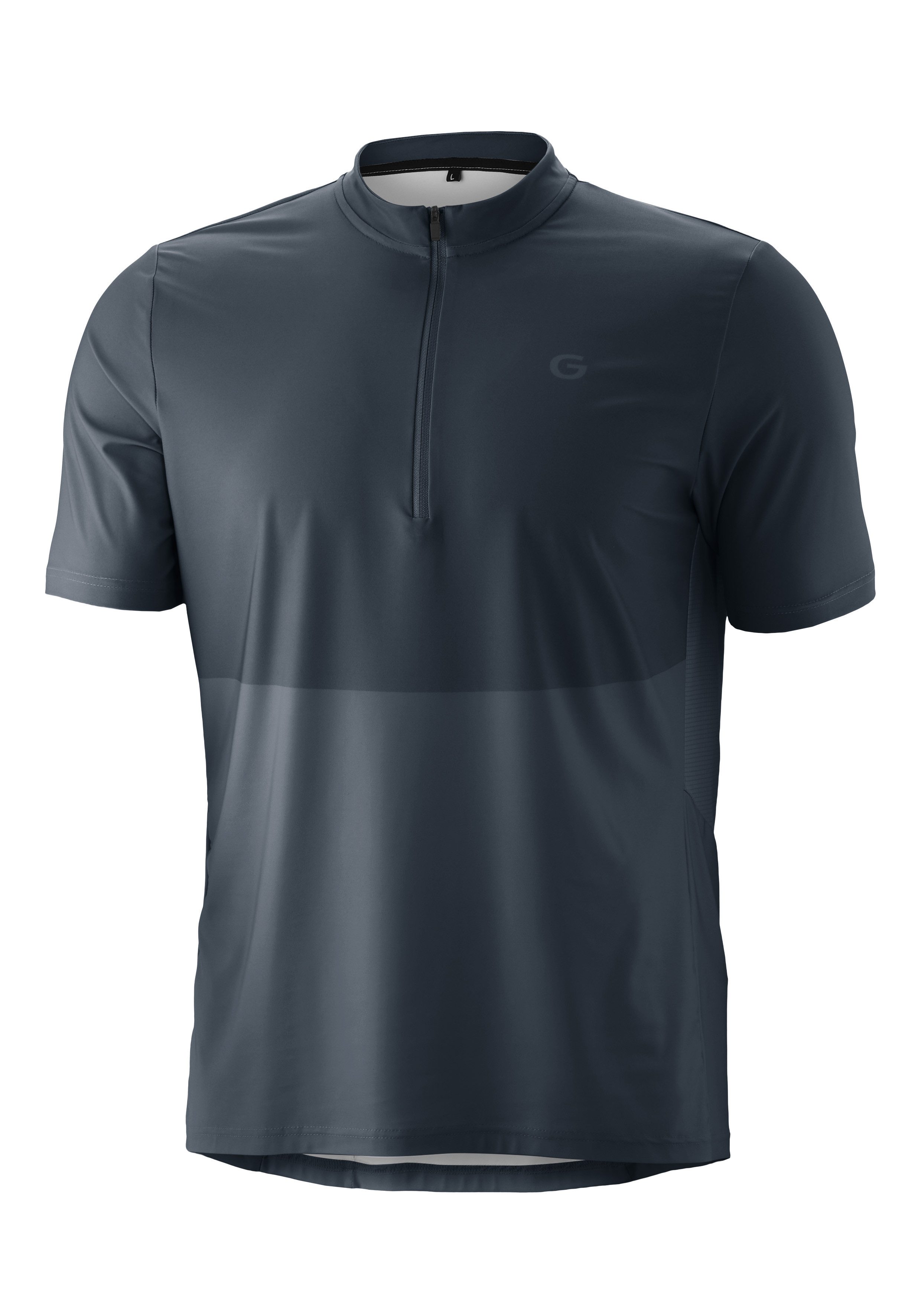 Gonso Radtrikot Adventure Jersey Halfzip M Herren Fahrradtrikot, modernes Half-Zip Trikot mit Rückentasche