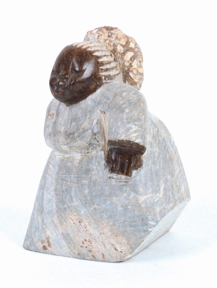 El Puente Buddhafigur Deko-Figur "Strong Woman", Handmade, Fair Trade