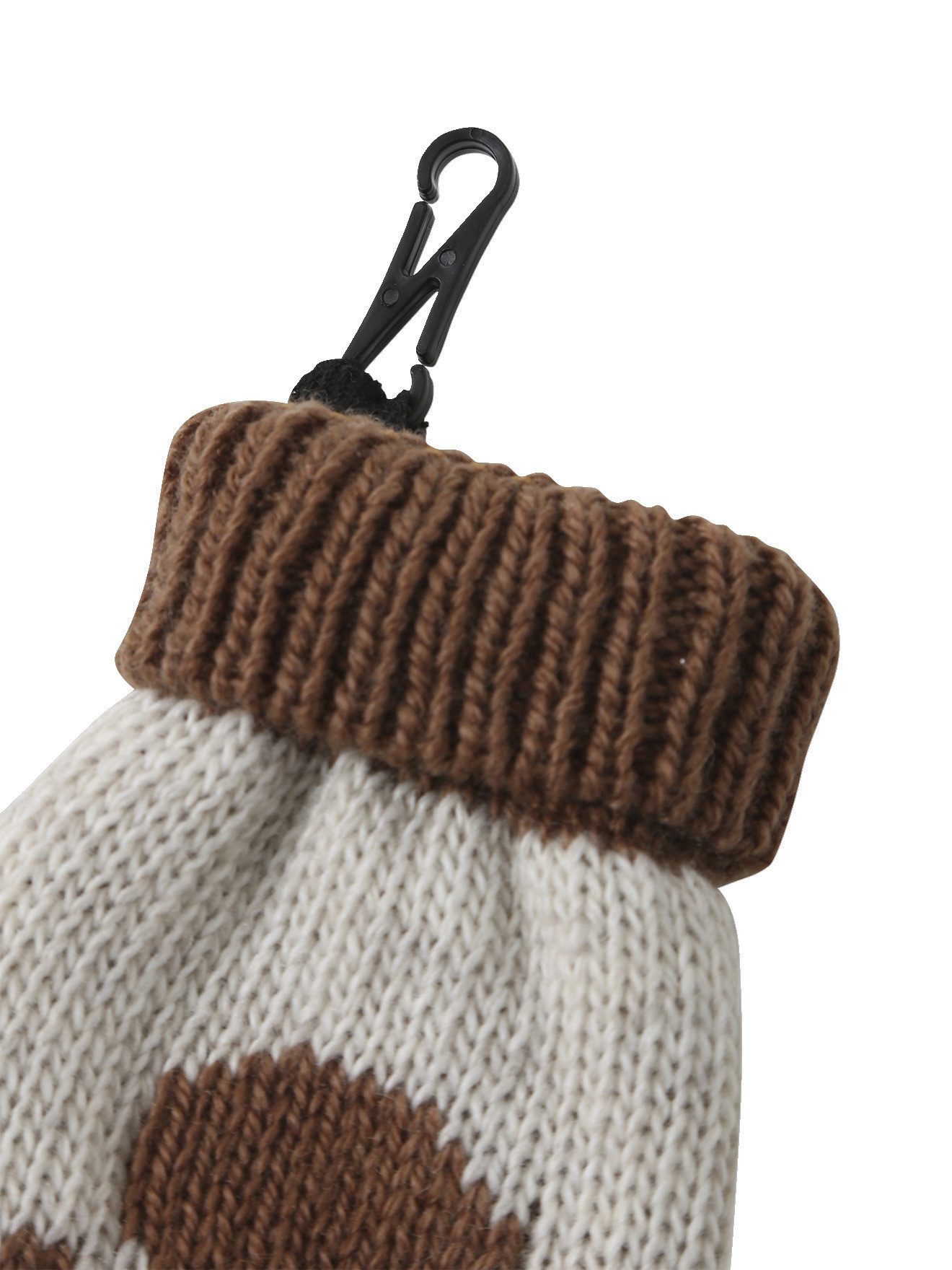 vertbaudet Mütze & Schal Baby Set: Mütze mit Bären, Snood und Fäustlingen – Bild 5 von 5