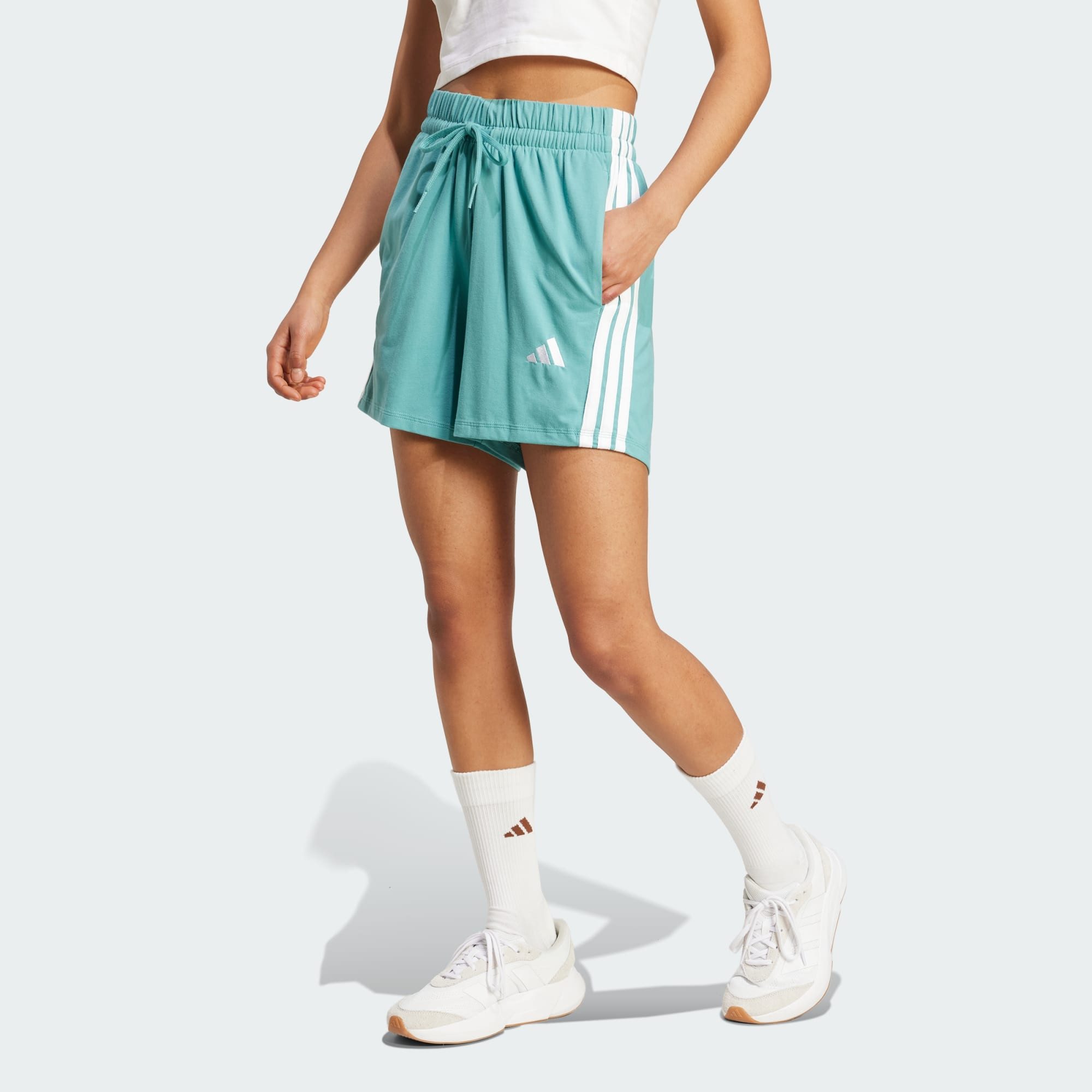 adidas Sportswear Shorts ESSENTIALS 3-STREIFEN COTTON günstig online kaufen
