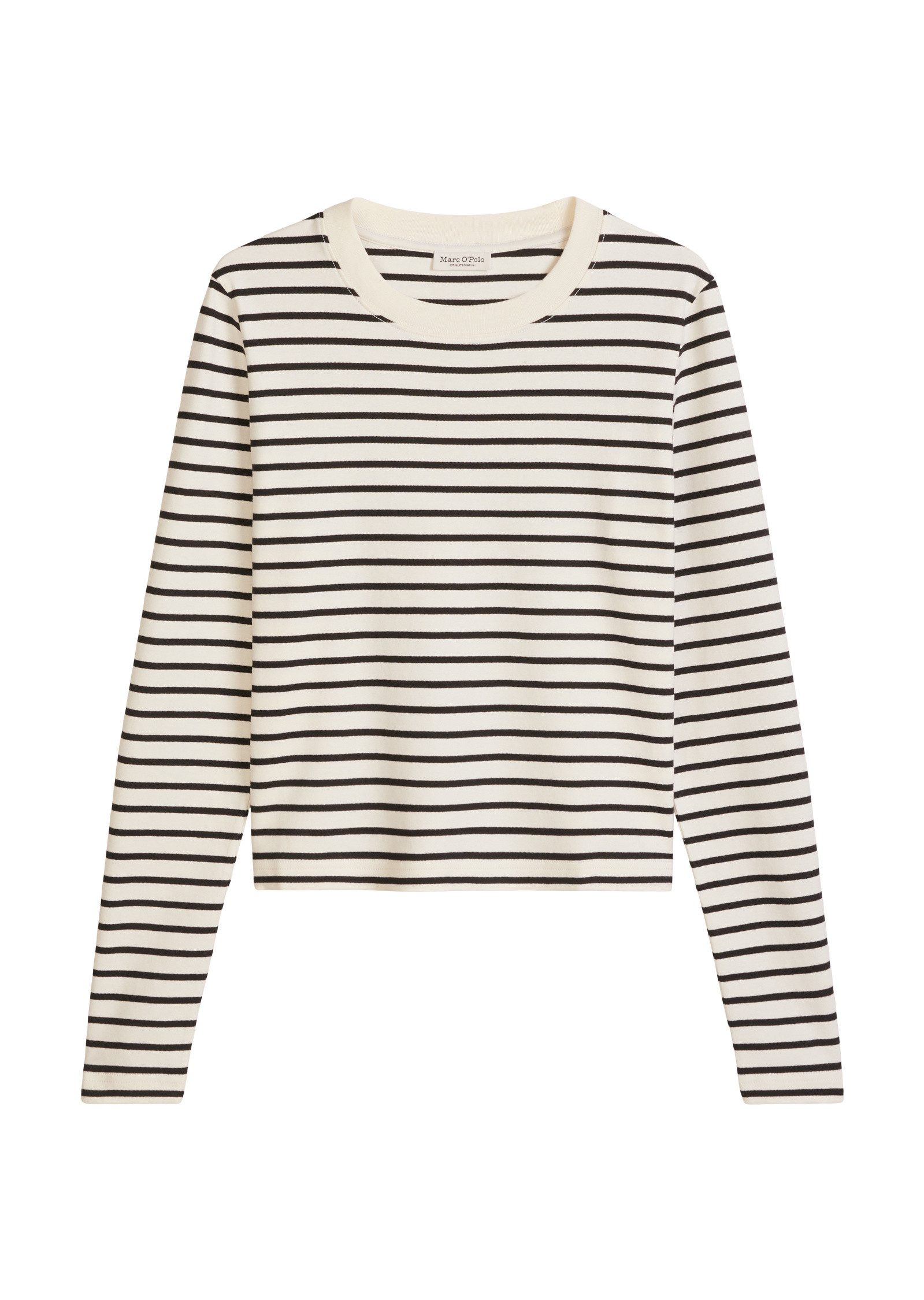 Langarmshirt aus Light Interlock-Jersey