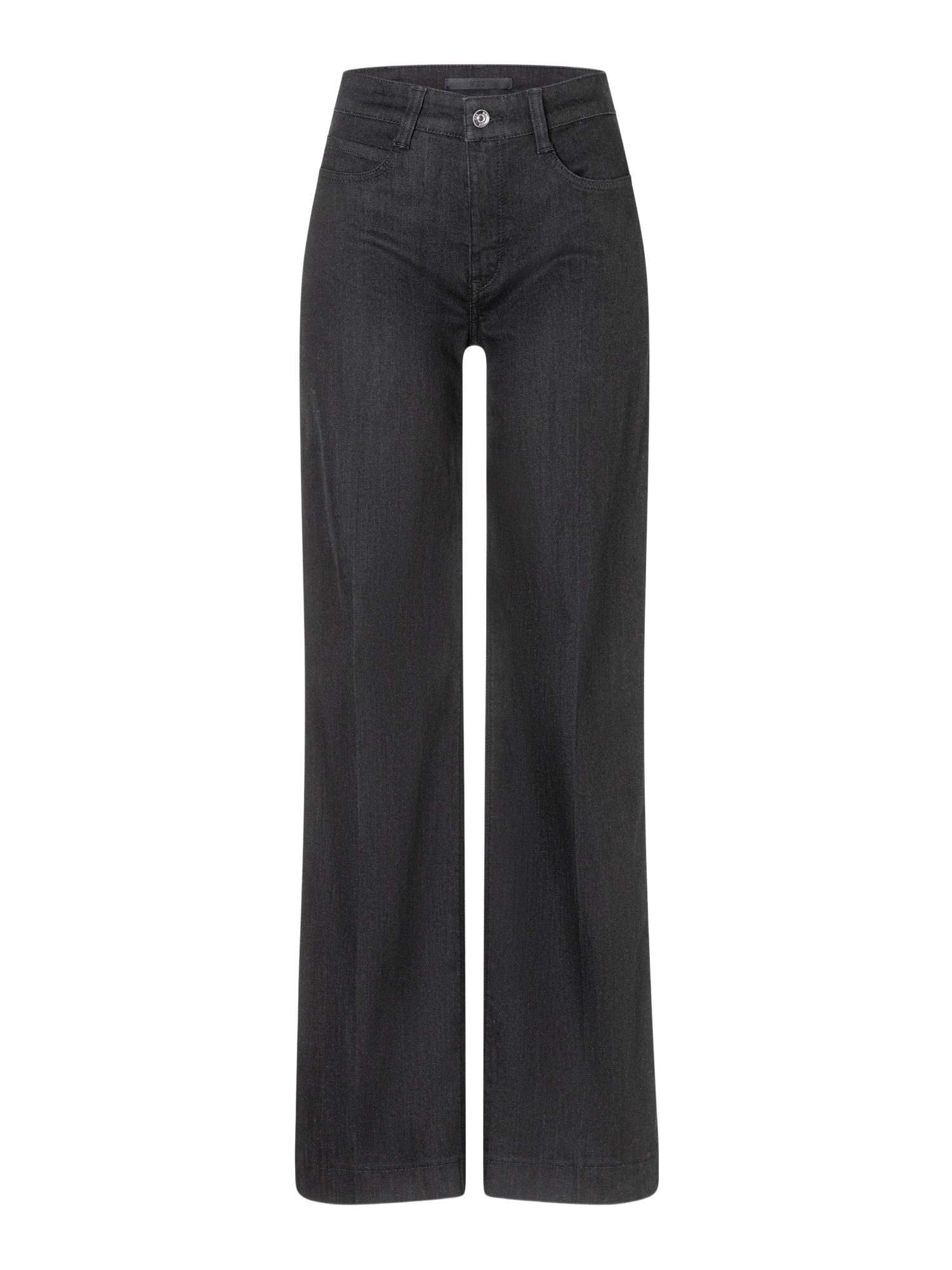 MAC 5-Pocket-Jeans schwarz,Casual,Baumwolle,Unifarben,Weit,Mittel