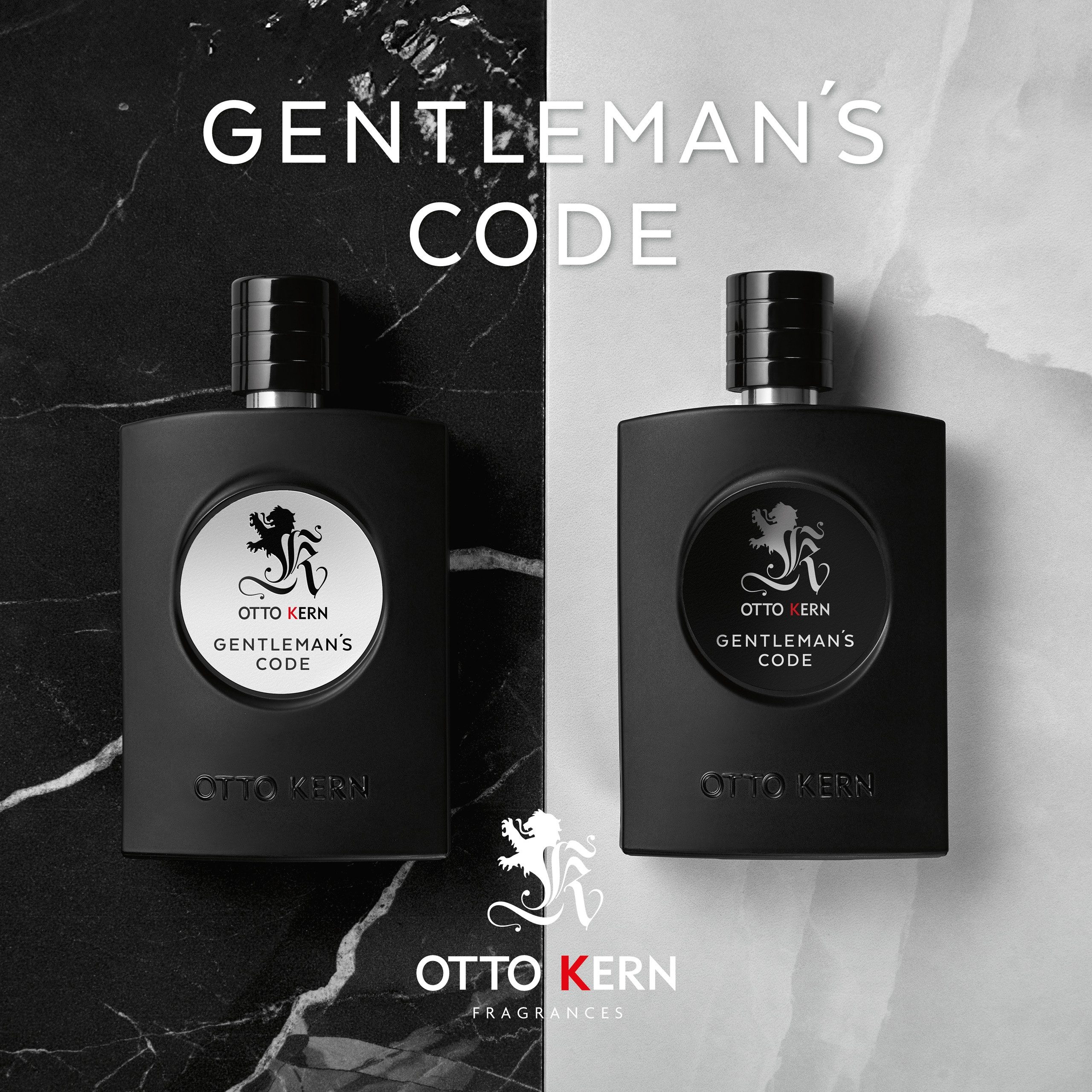 Otto Kern Eau de Toilette GENTLEMAN'S CODE, EdT 100 ml Natural Spray Black