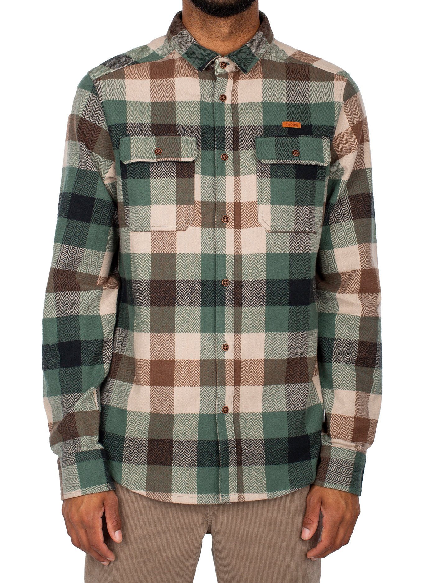 iriedaily Flanellhemd Hemd Iriedaily Lumber Fella Shirt (1-tlg)