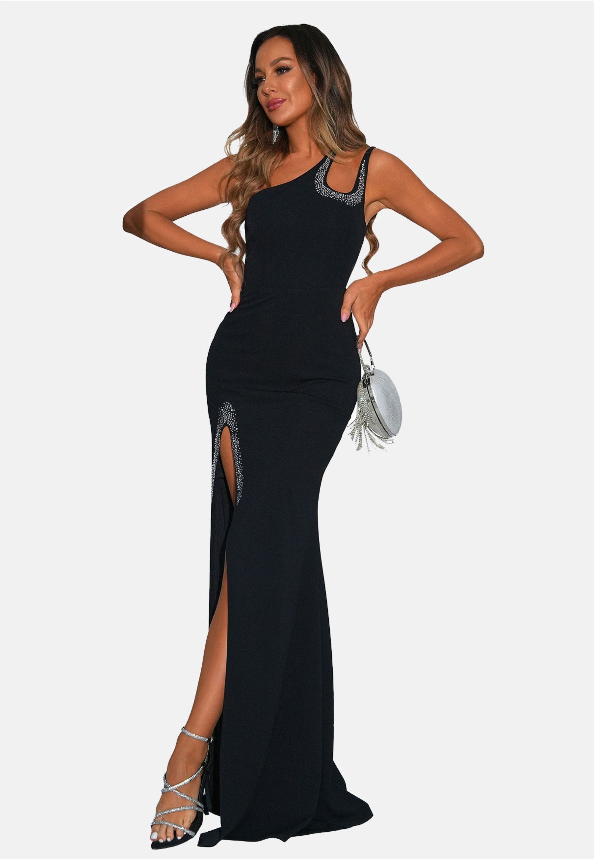 Moda Minx Jerseykleid Bonnie Long Slit günstig online kaufen