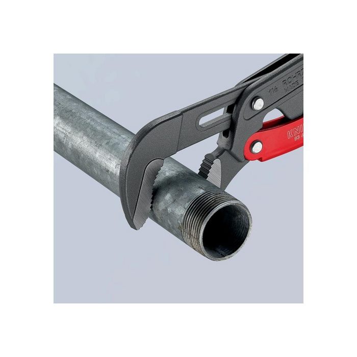 Knipex Rohrzange Rohrzange Gesamtlänge 420 mm Spannweite 60 mm für Rohre 2 3/8 ″