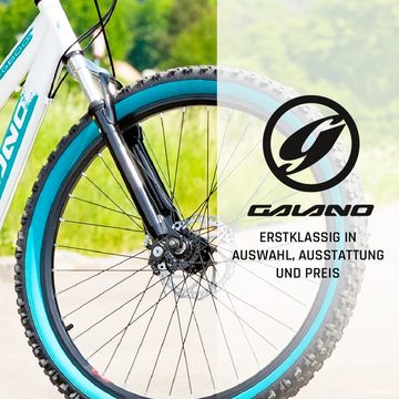 Galano Mountainbike G600, 18 Gang, Kettenschaltung, Dirtbike Fahrrad 26 Zoll für Jugendliche und Erwachsene 145 - 165 cm