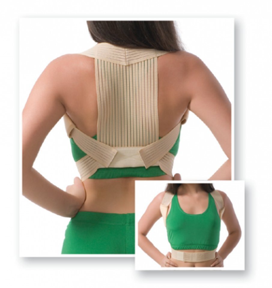 MedTex Rücken Stützgürtel Rücken Halter Elastisches Reklinator licht  Fixierung Korrektur Gurt MT, Fixierung