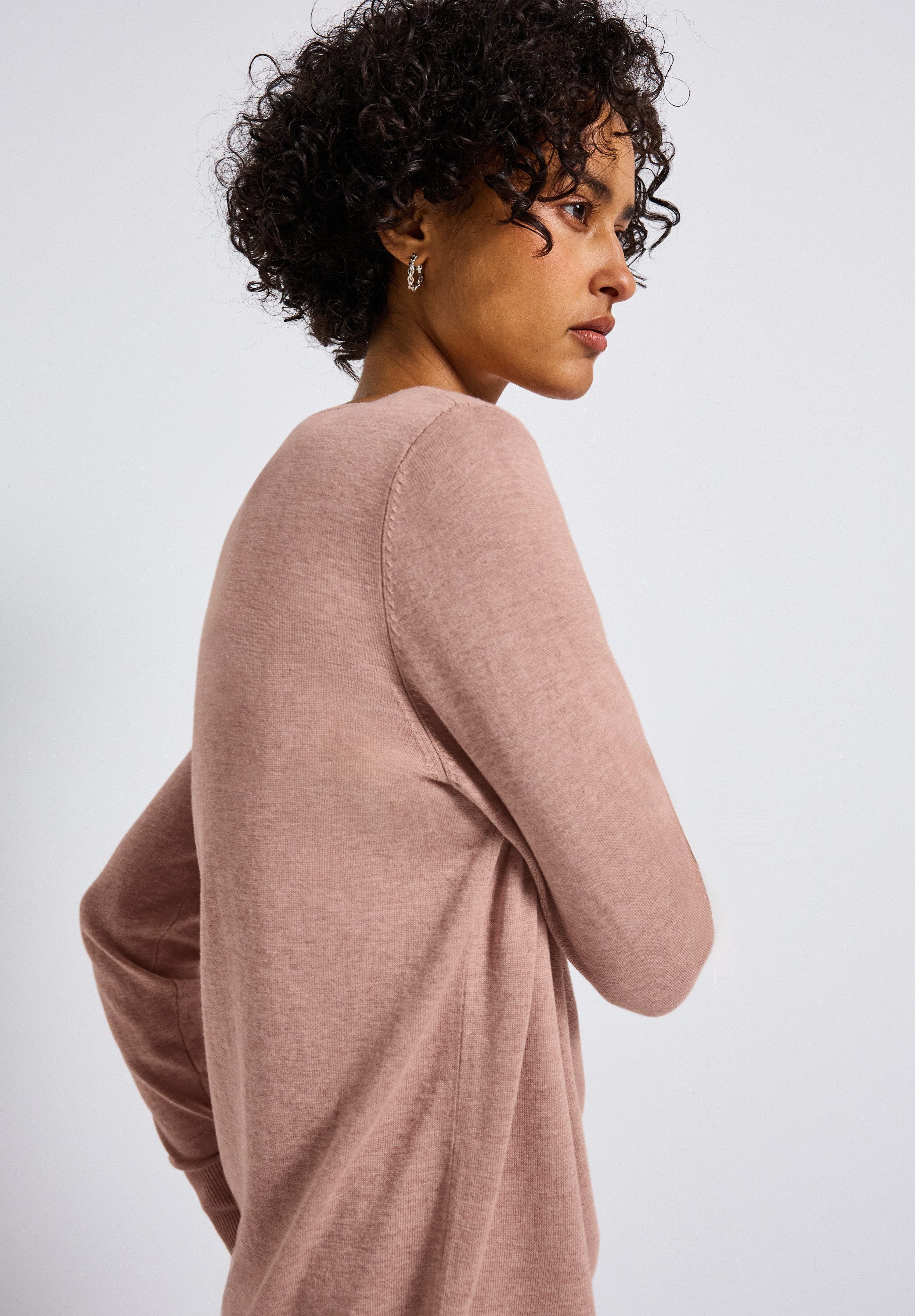 STREET ONE Strickpullover mit U-Boot-Ausschnitt