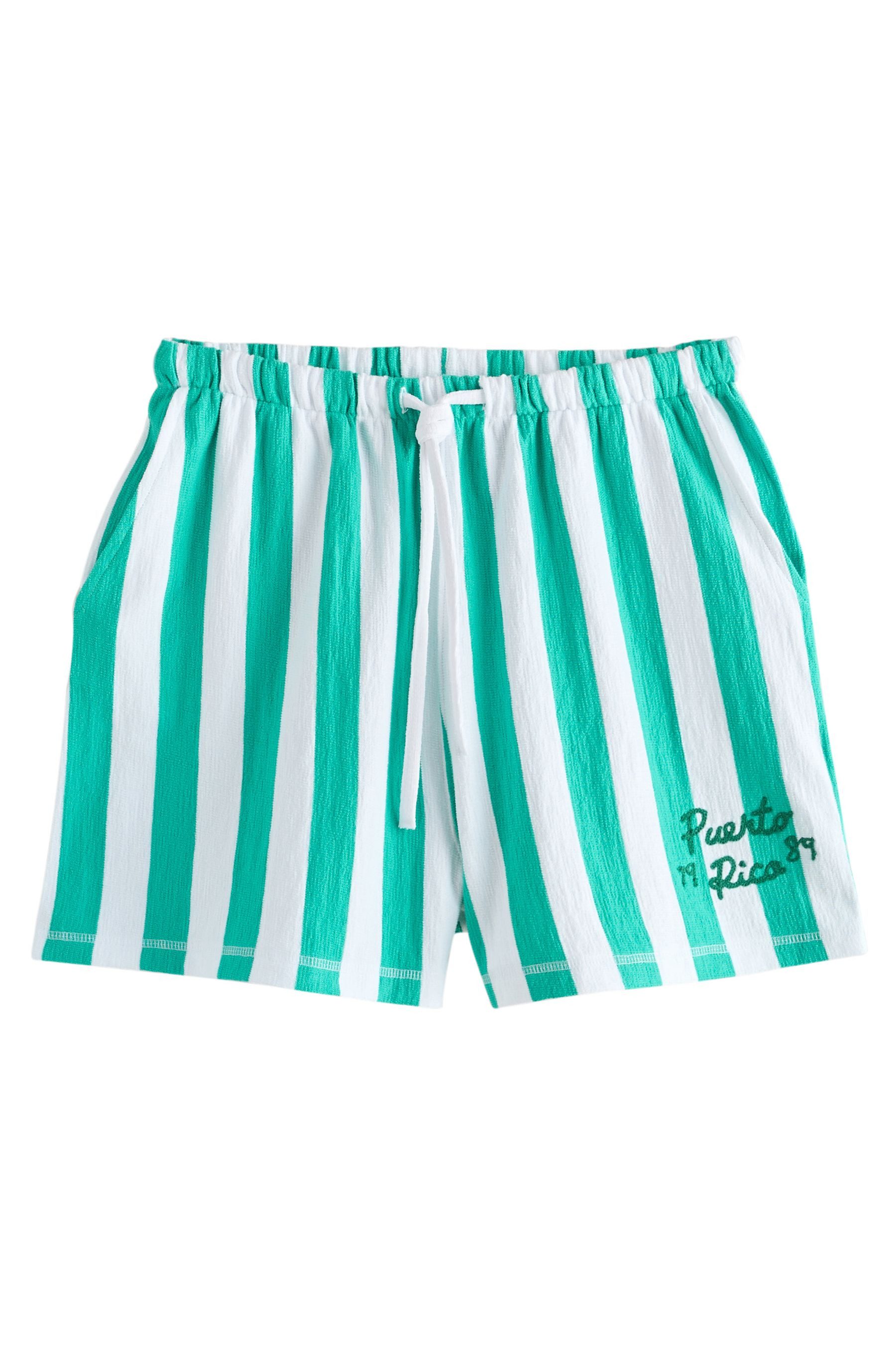 Next Sweatshorts Jersey-Shorts mit Grafikprint (1-tlg)