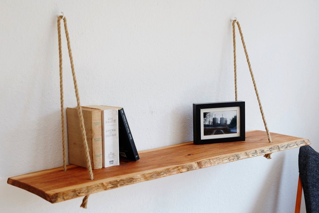 Living Oak Wandregal Hängeregal aus Eichenholz, günstig online kaufen