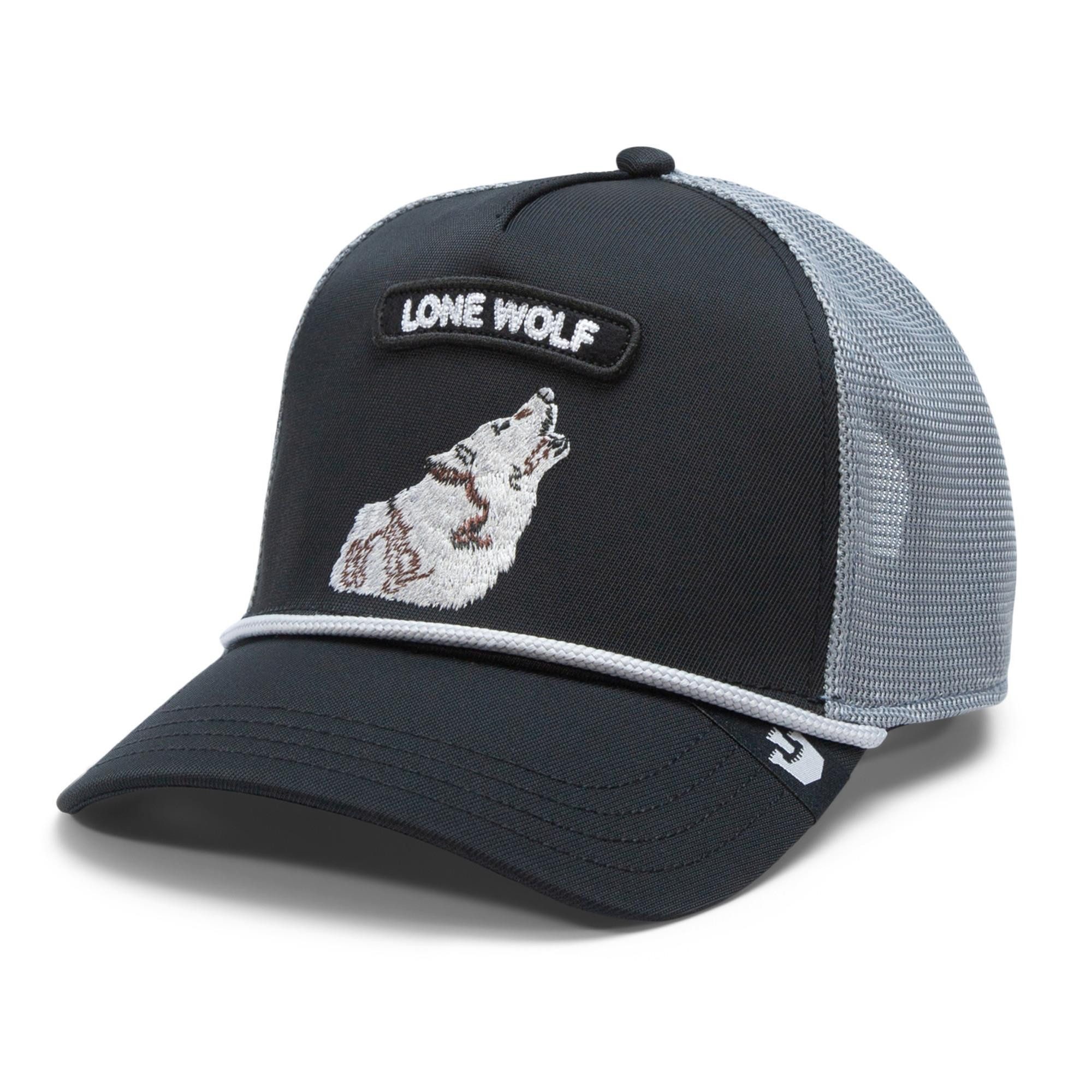 GOORIN Bros. Trucker Cap Goorin Bros. GB2 Wolf Mesh Cap The Rocker Relaxed Trucker (Basecap, Meshcap, Trucker Kappe)